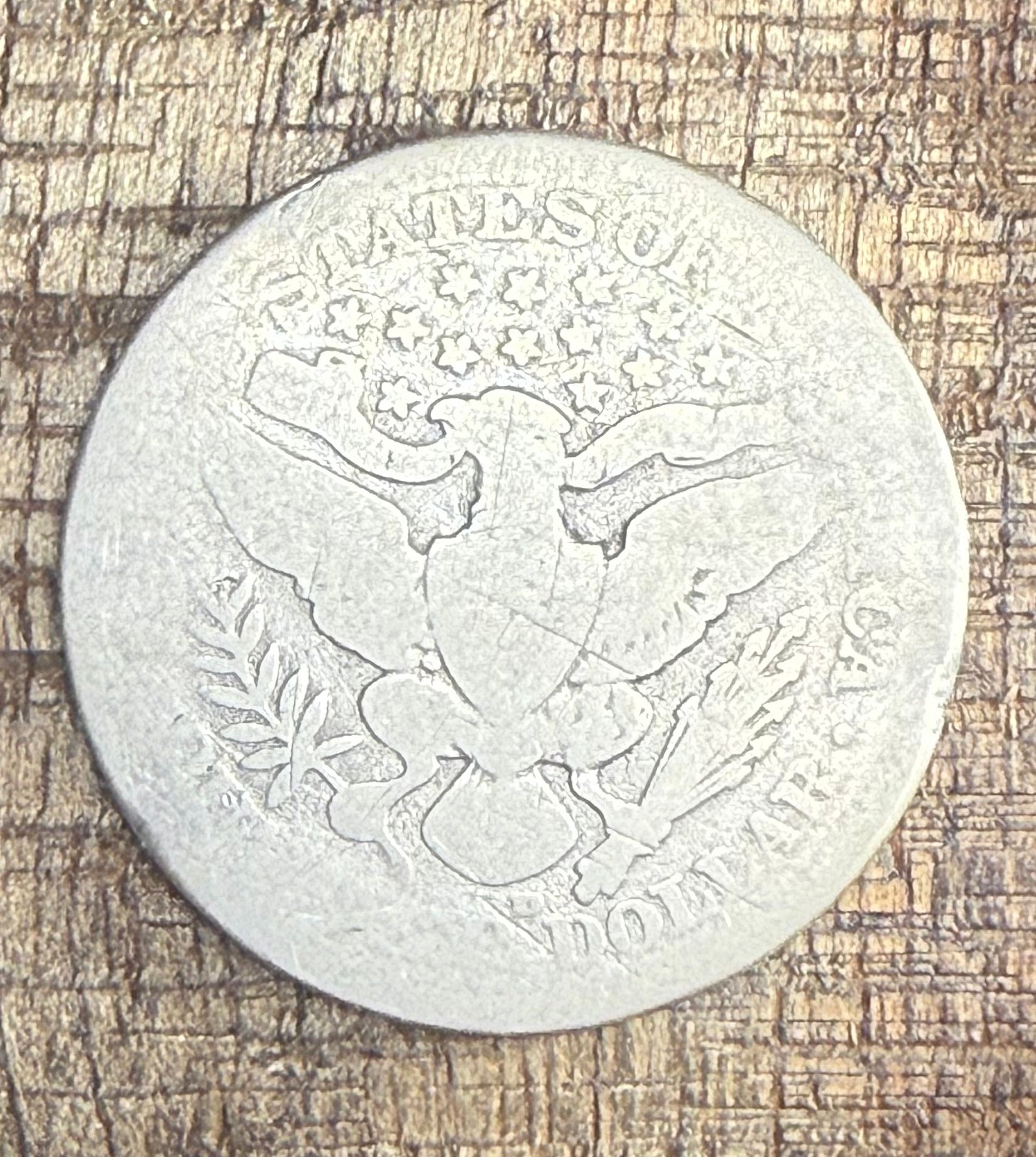 1908-D 25C US Barber Quarter