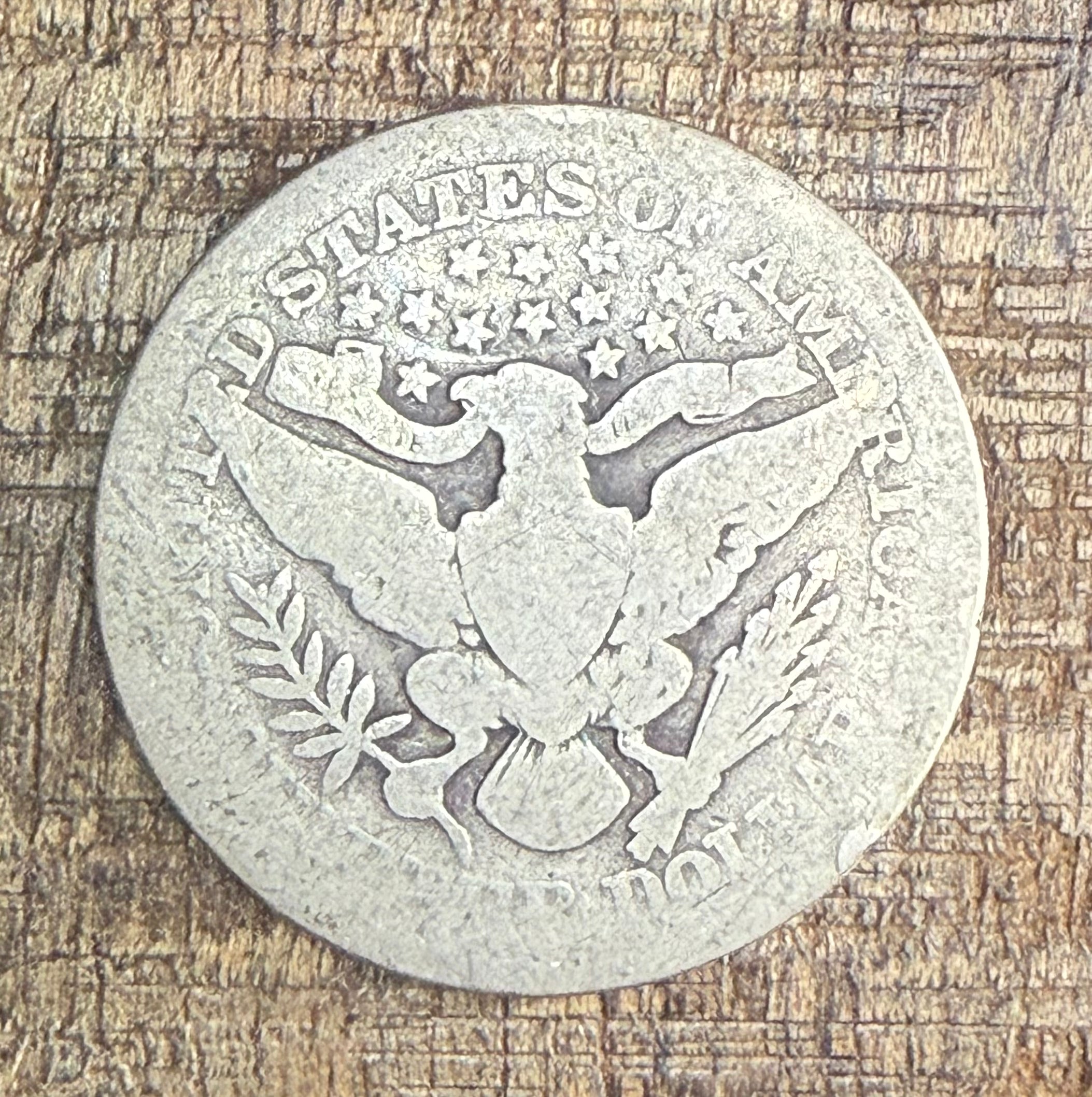 1914 25C US Barber Quarter