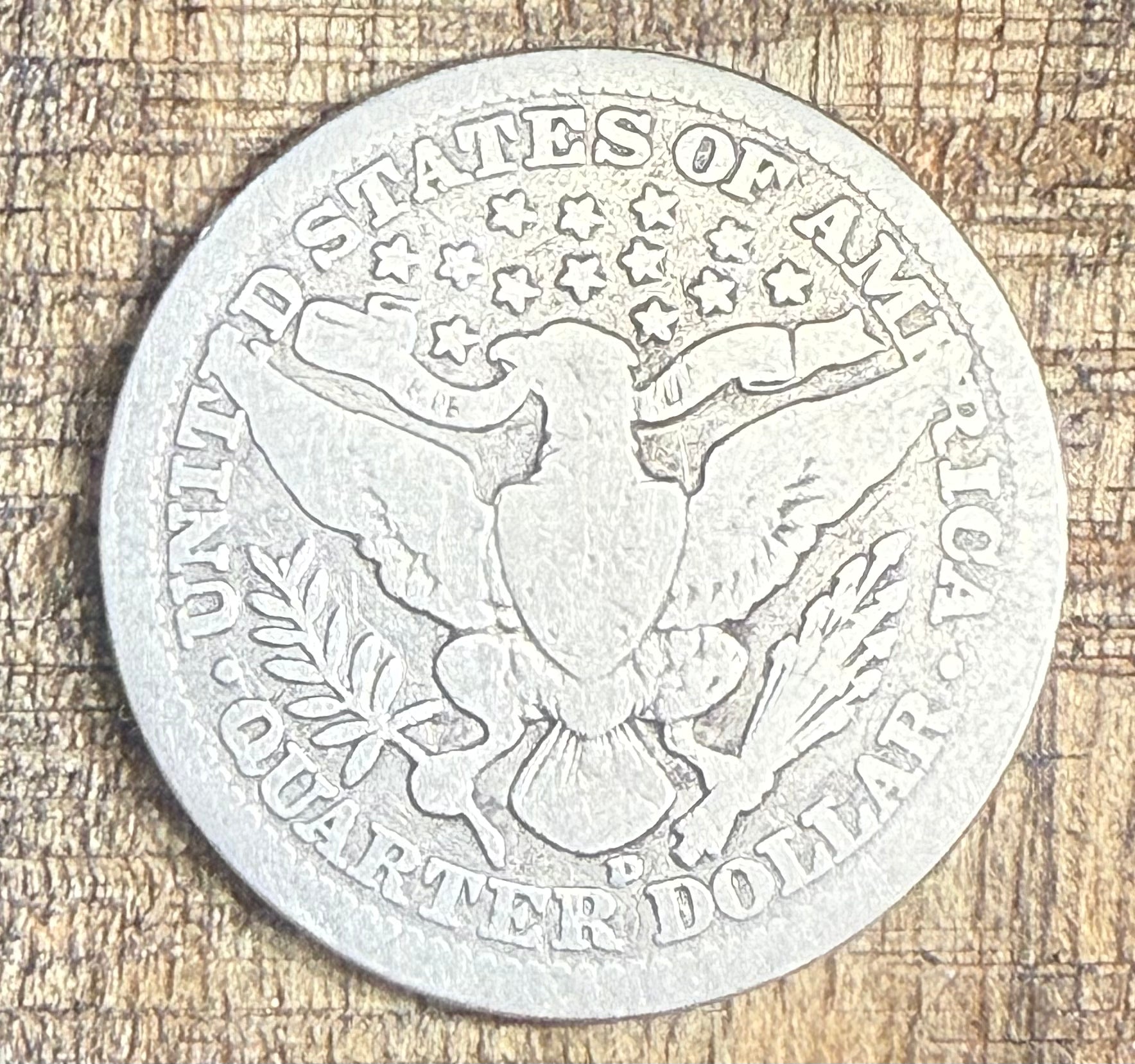 1914-D 25C US Barber Quarter