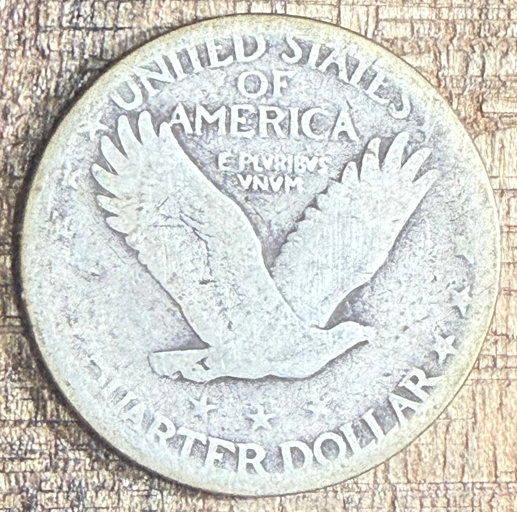 1925 25C US Standing Liberty Quarter