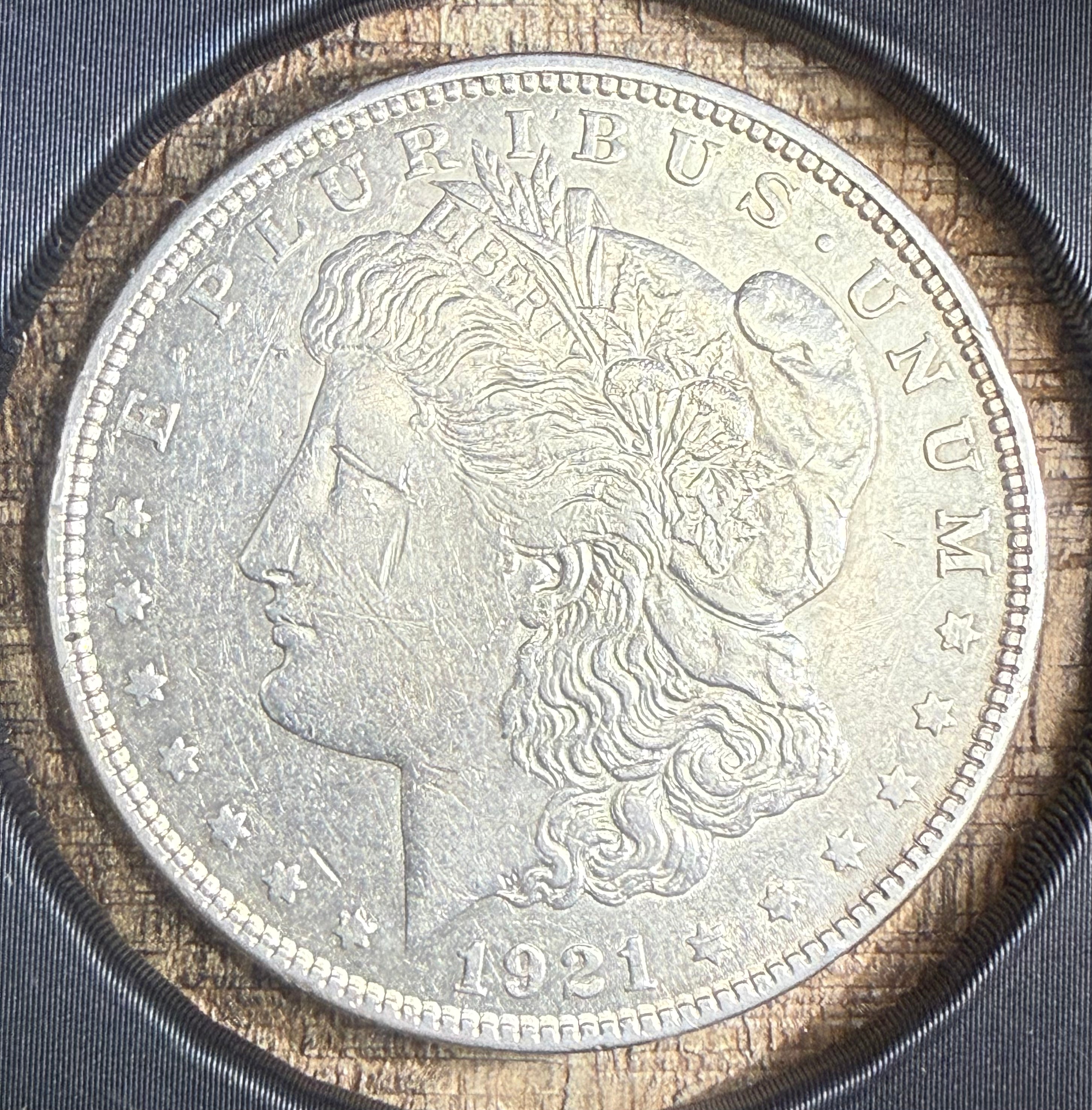 1921 $1 US Morgan Silver Dollar