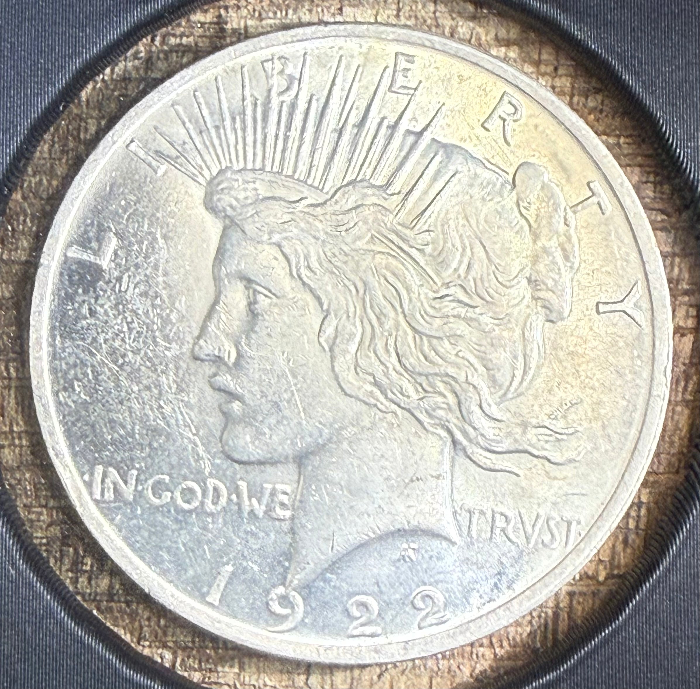 1922 $1 US Silver Peace Dollar