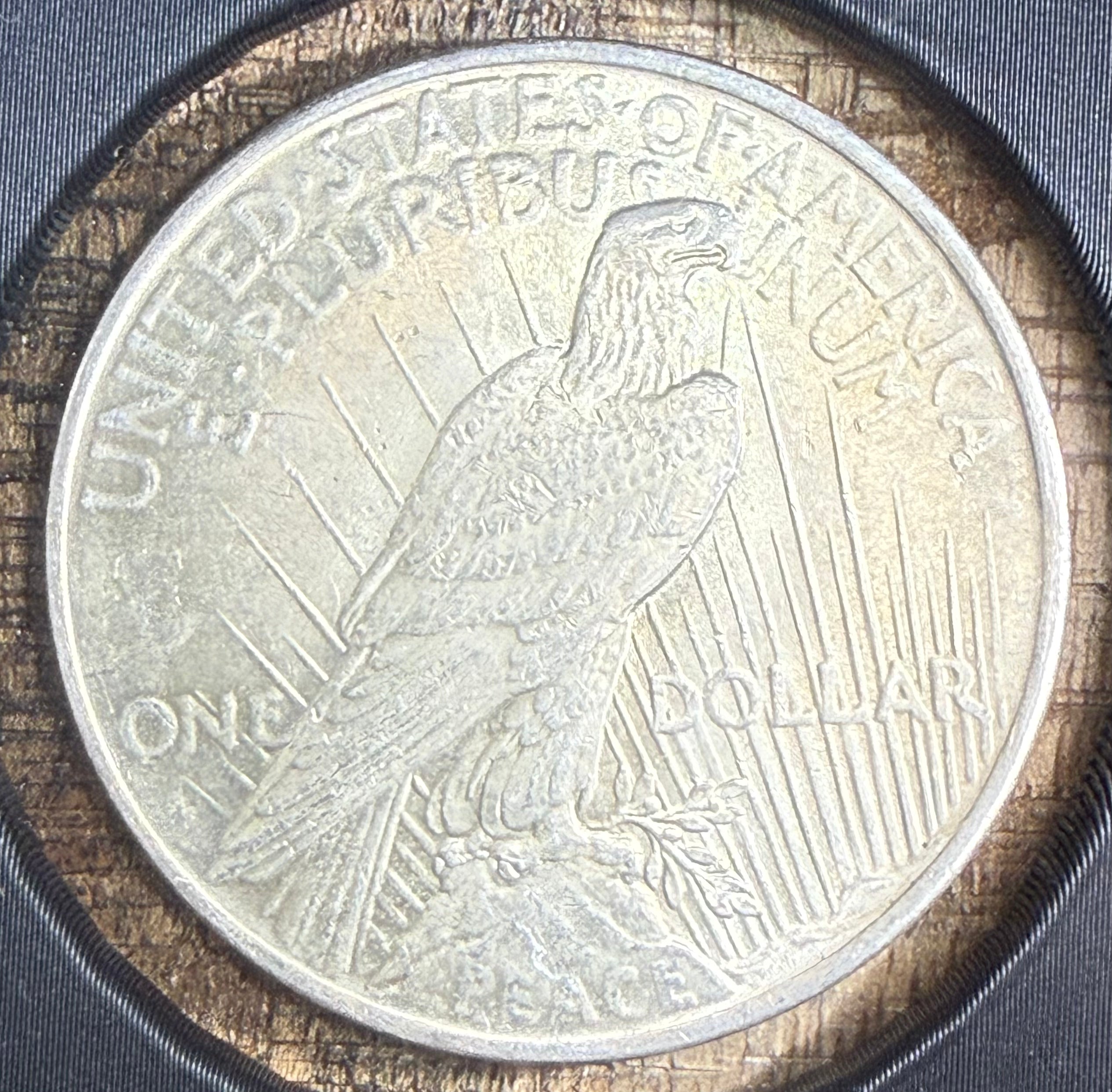 1922 $1 US Silver Peace Dollar