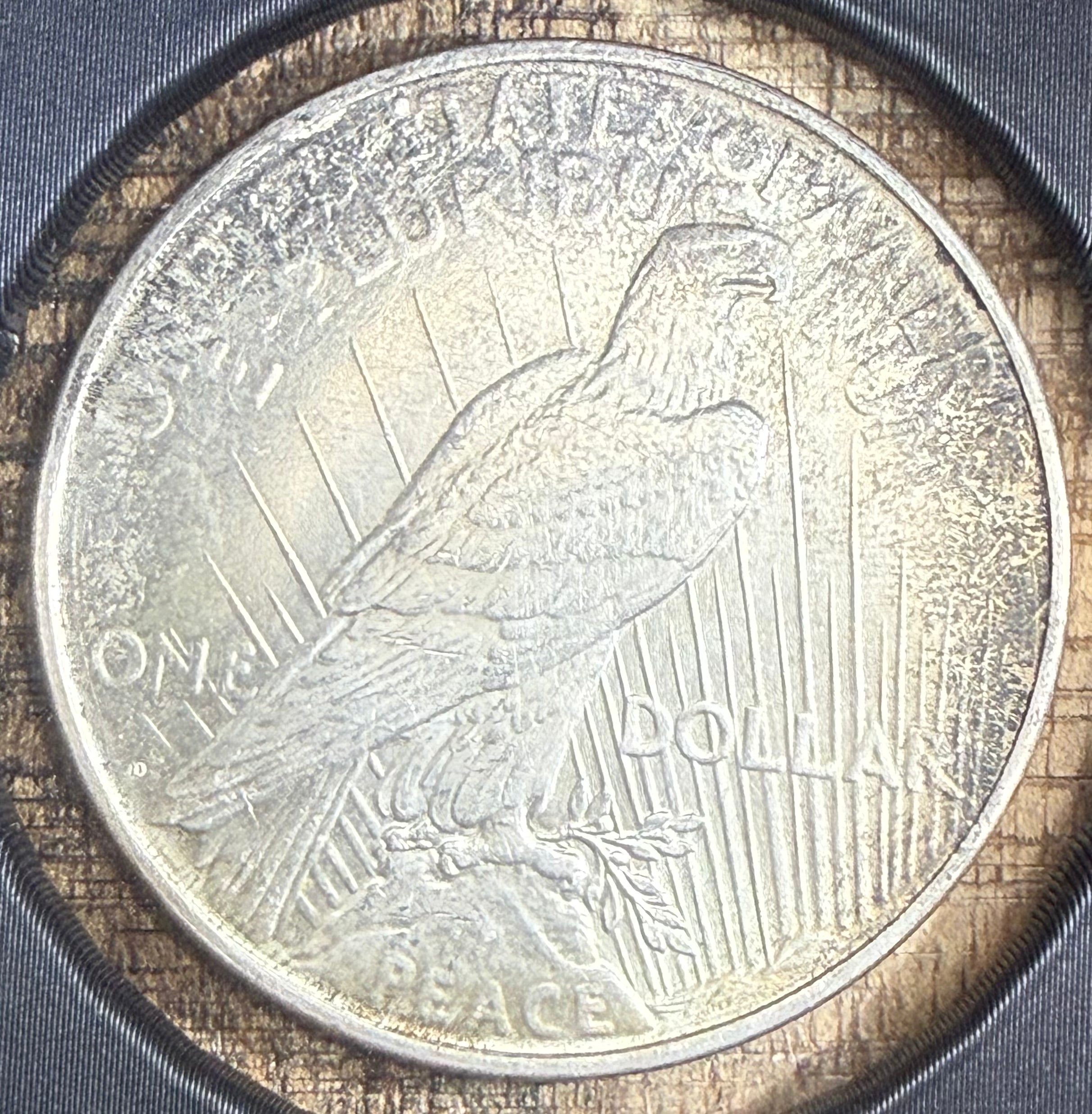 1922-D $1 US Silver Peace Dollar