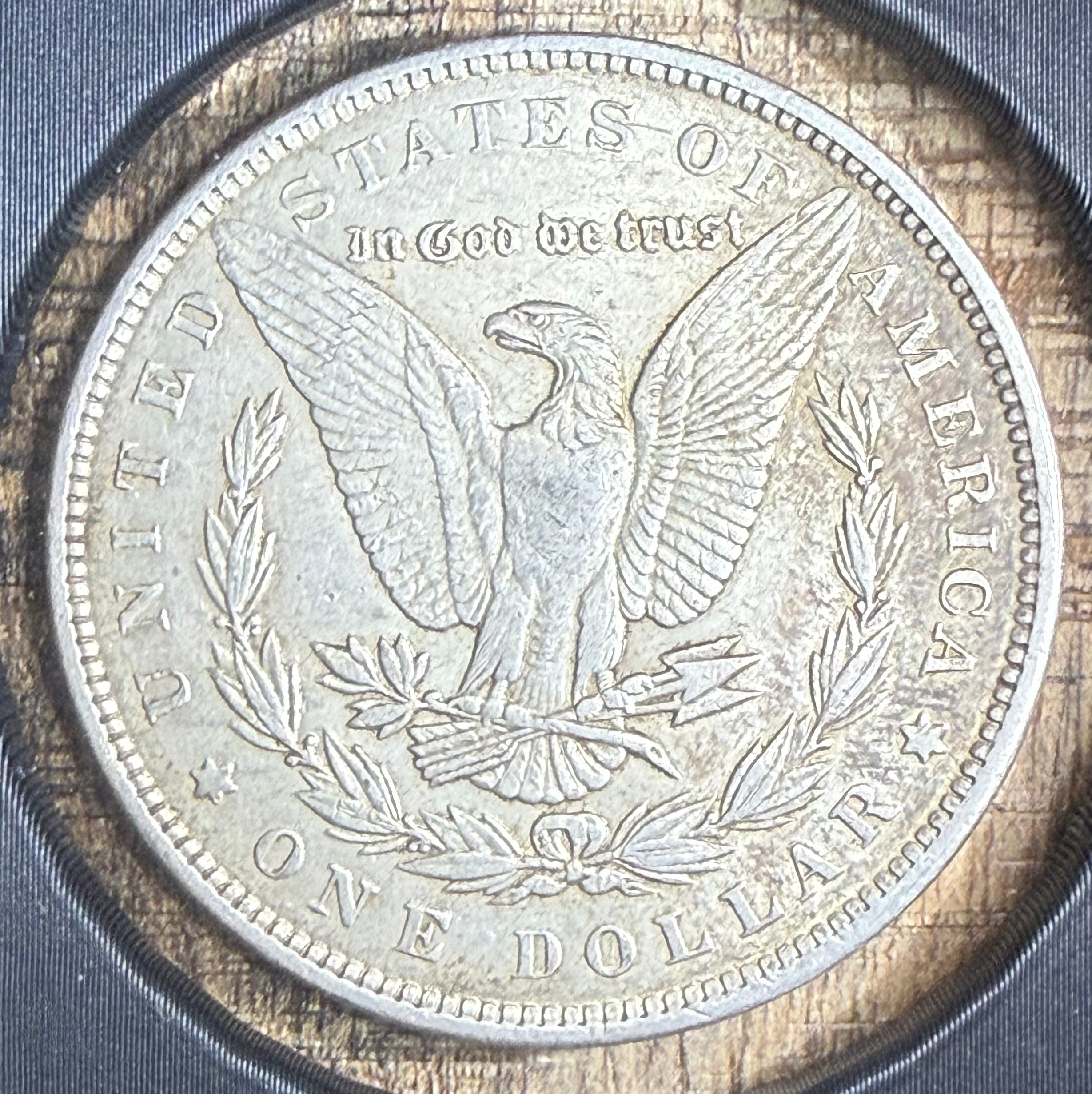 1890 $1 US Morgan Silver Dollar
