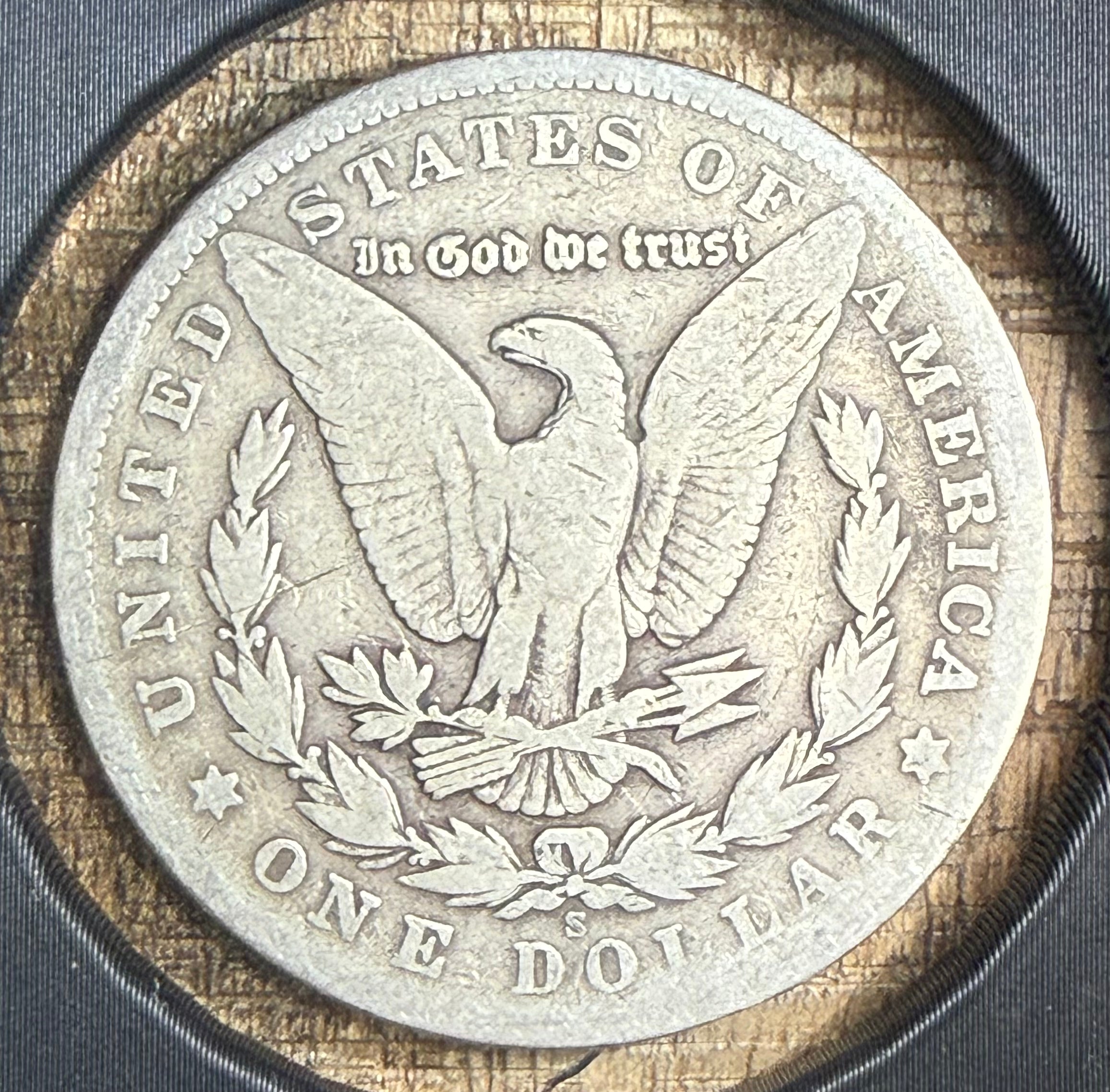 1904-S $1 US Morgan Silver Dollar