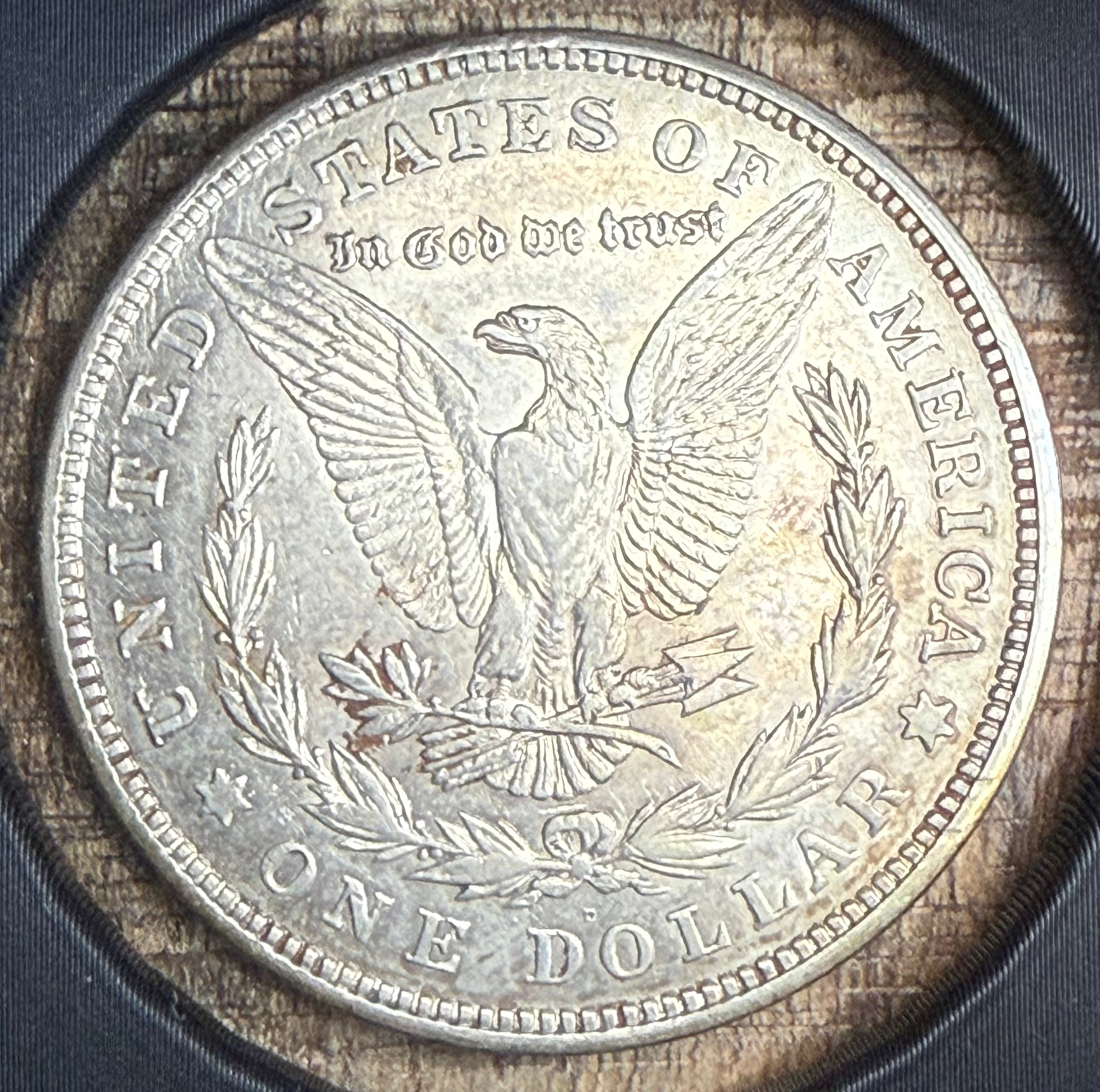 1921-D $1 US Morgan Silver Dollar
