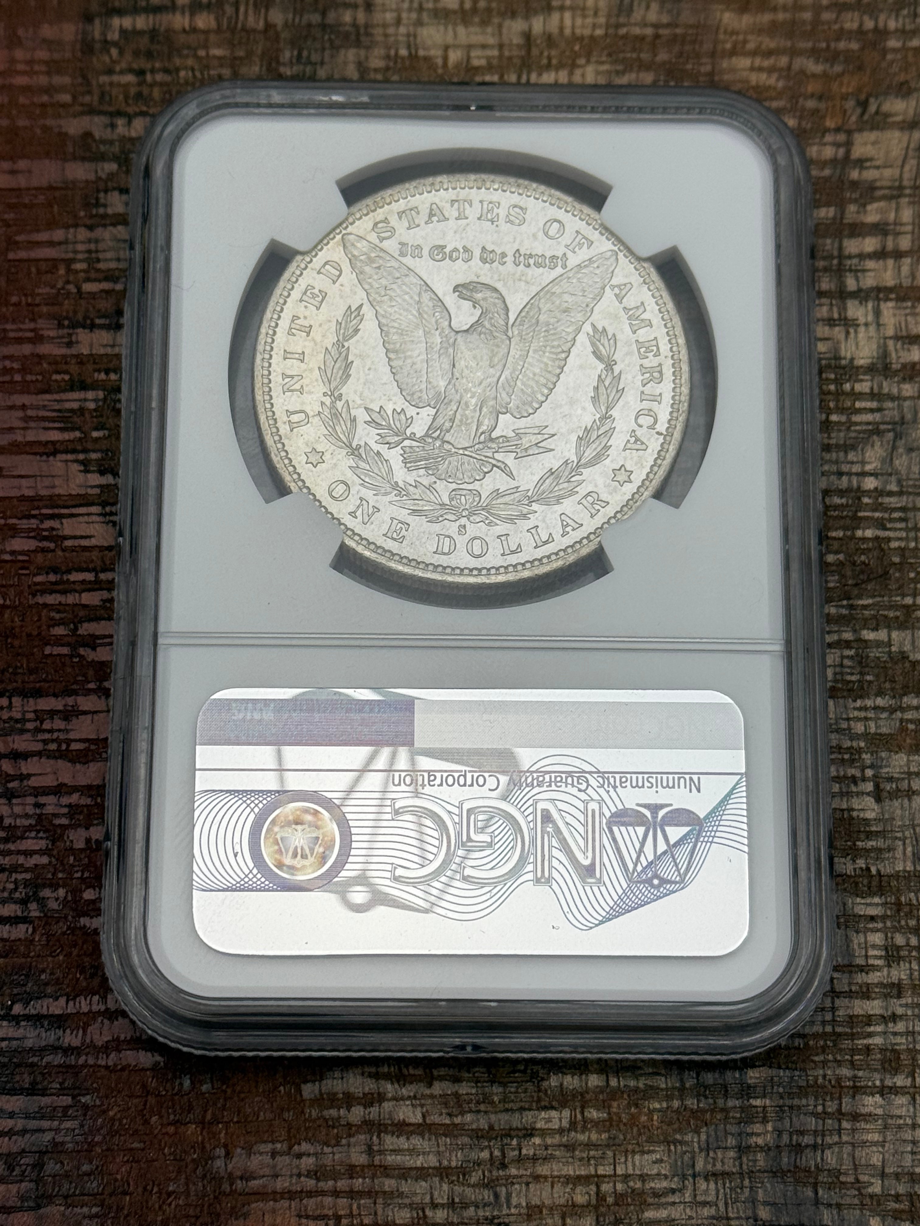 1879-S $1 US Morgan Silver Dollar NGC MS65
