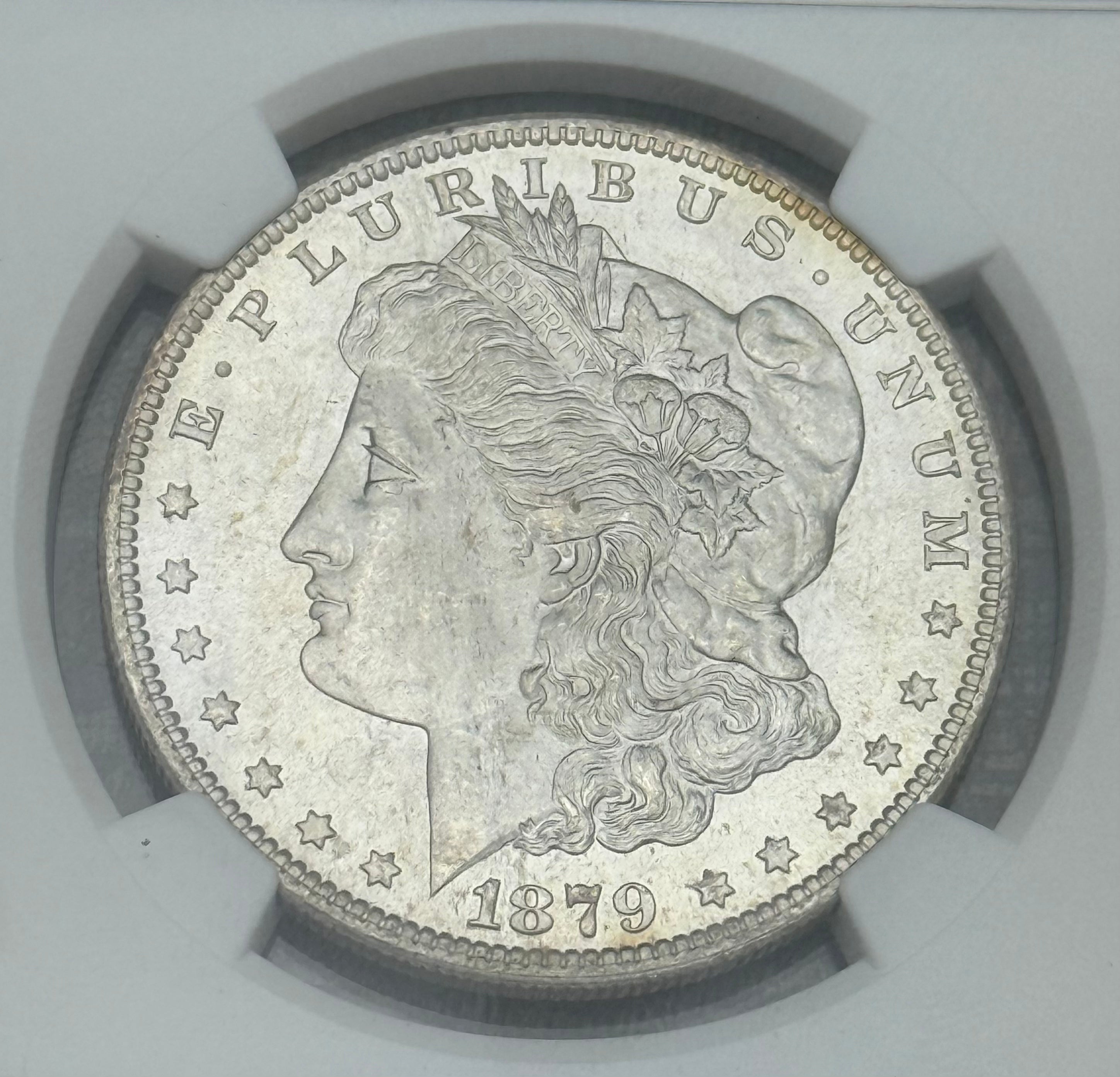 1879-S $1 US Morgan Silver Dollar NGC MS65