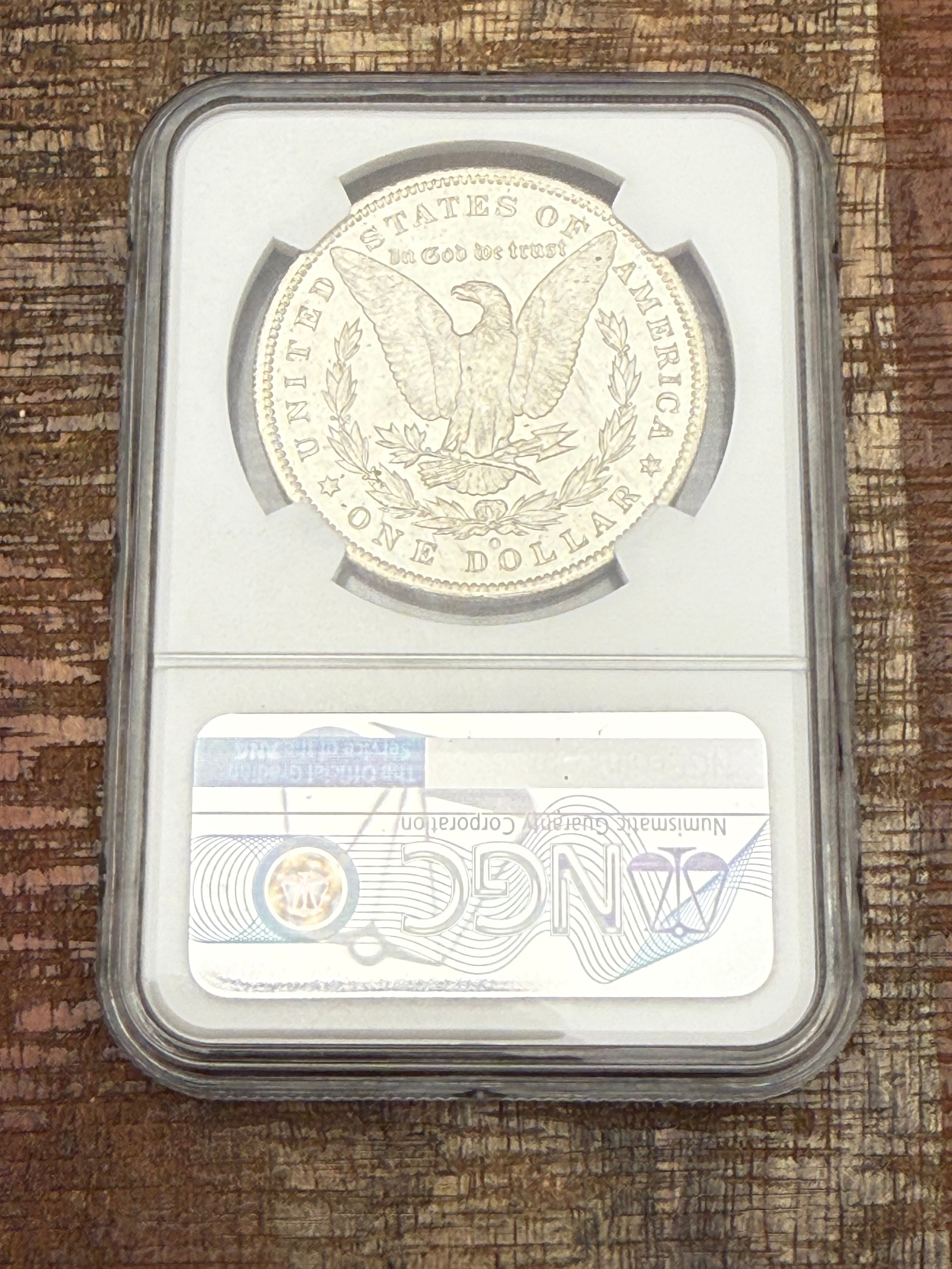 1885-O $1 US Morgan Silver Dollar NGC MS64