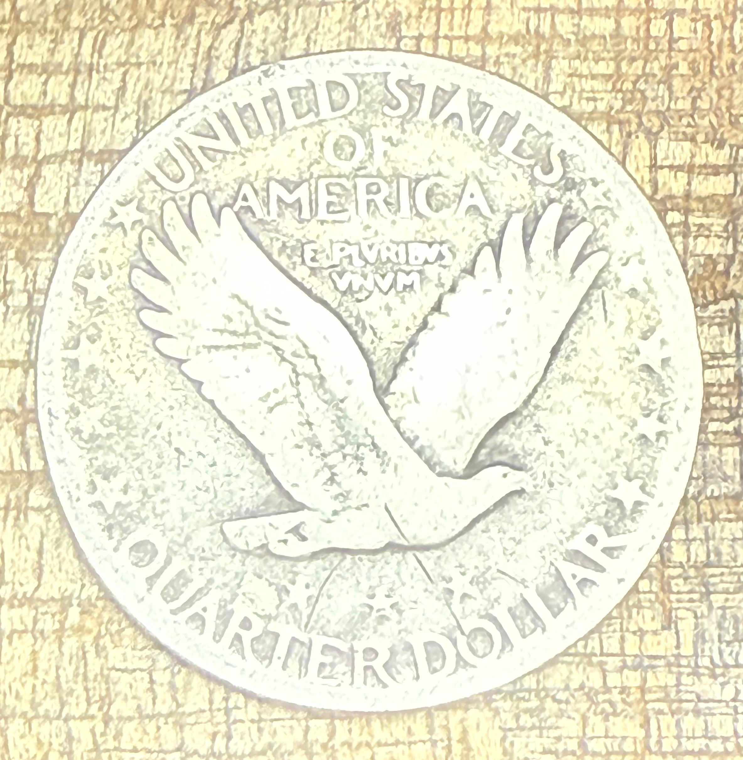 1928 25c. US Standing Liberty Quarter