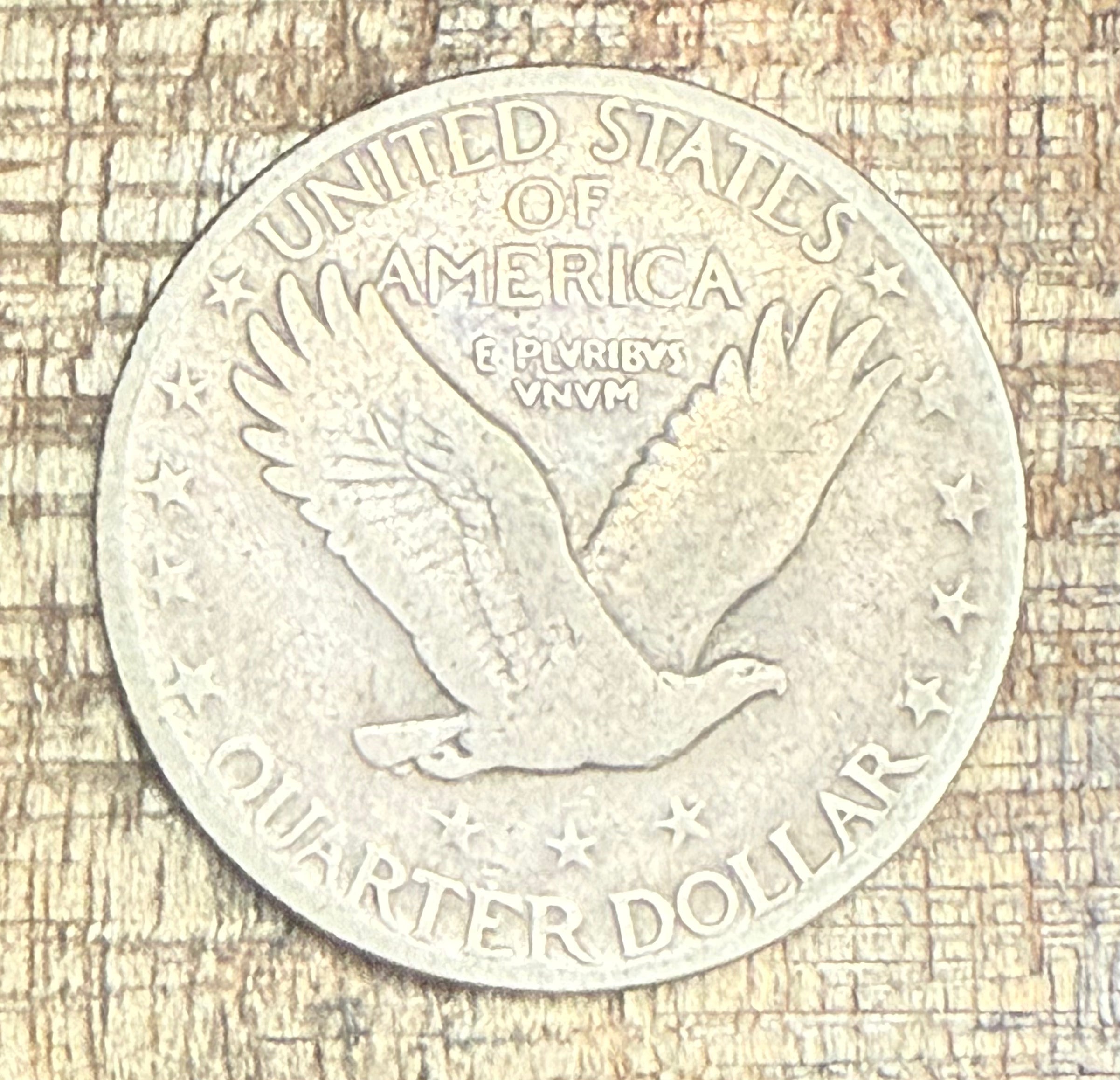 1928-D 25c. US Standing Liberty Quarter