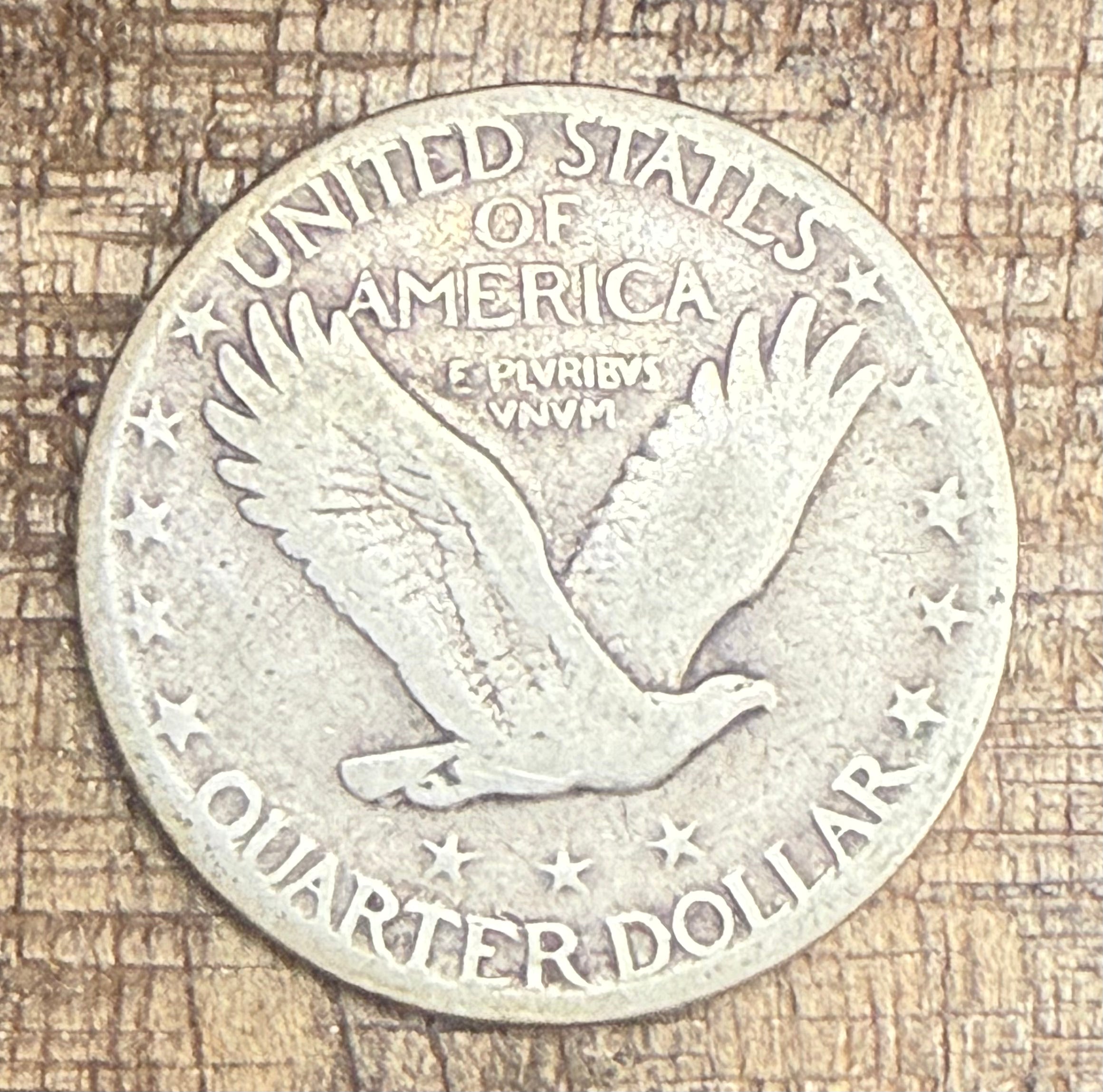 1929 25C US Standing Liberty Quarter