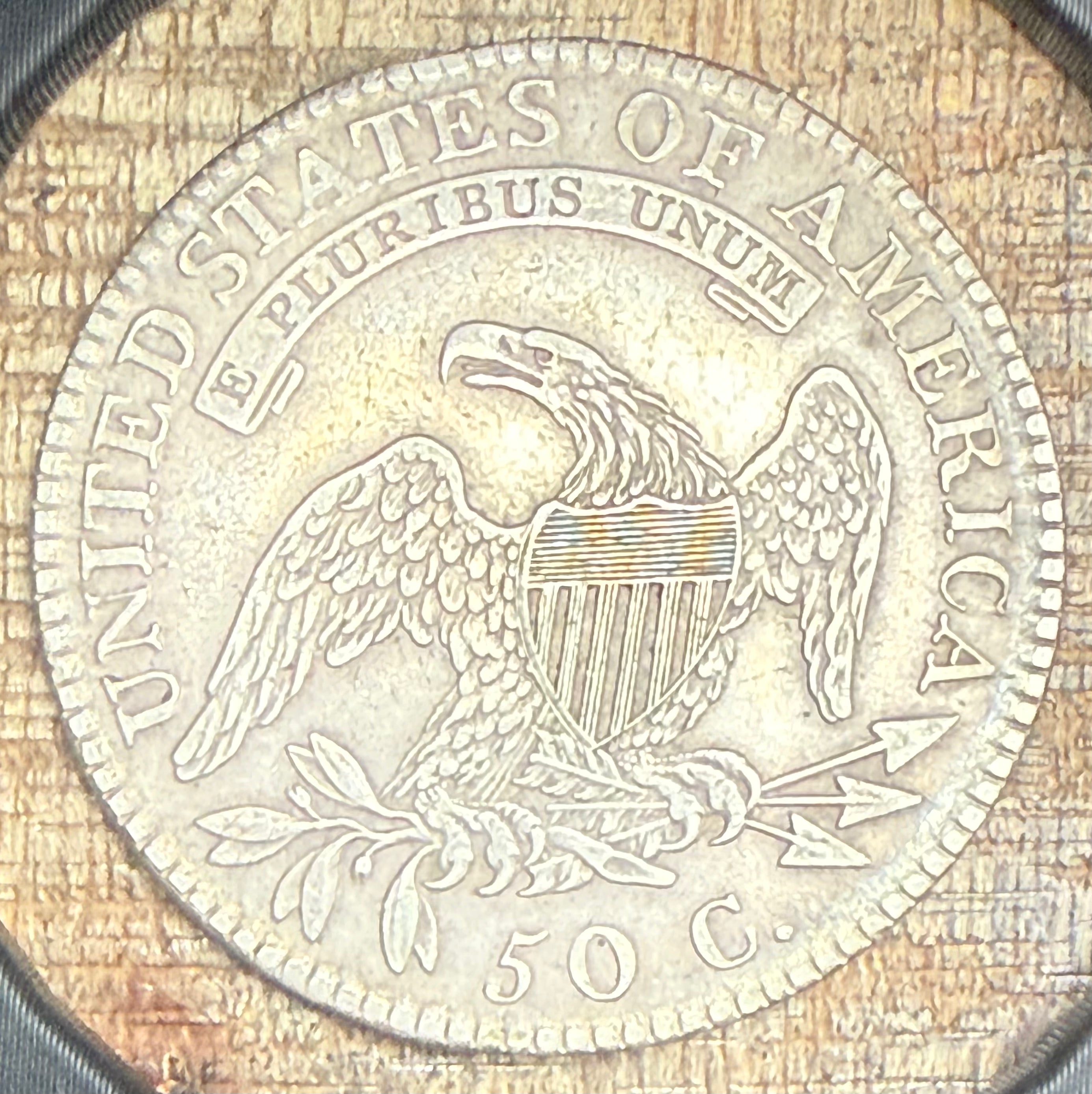 1818 50c US Capped Bust Half Dollar