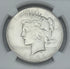 1921 $1 US Silver Peace Dollar ~ High Relief ~ NGC UNC Details-Cleaned ~ KEY DATE