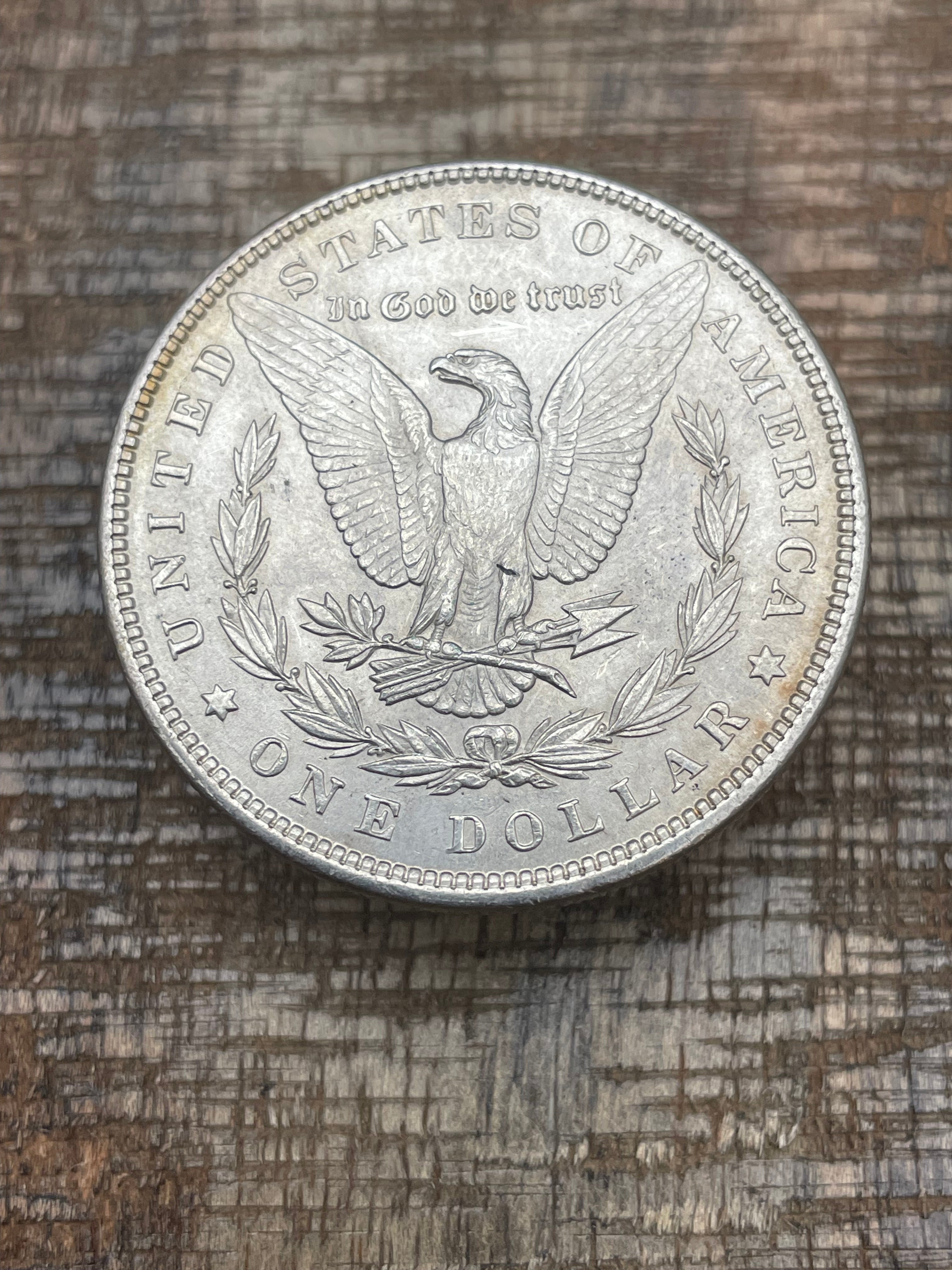 1897 $1 US Morgan Silver Dollar