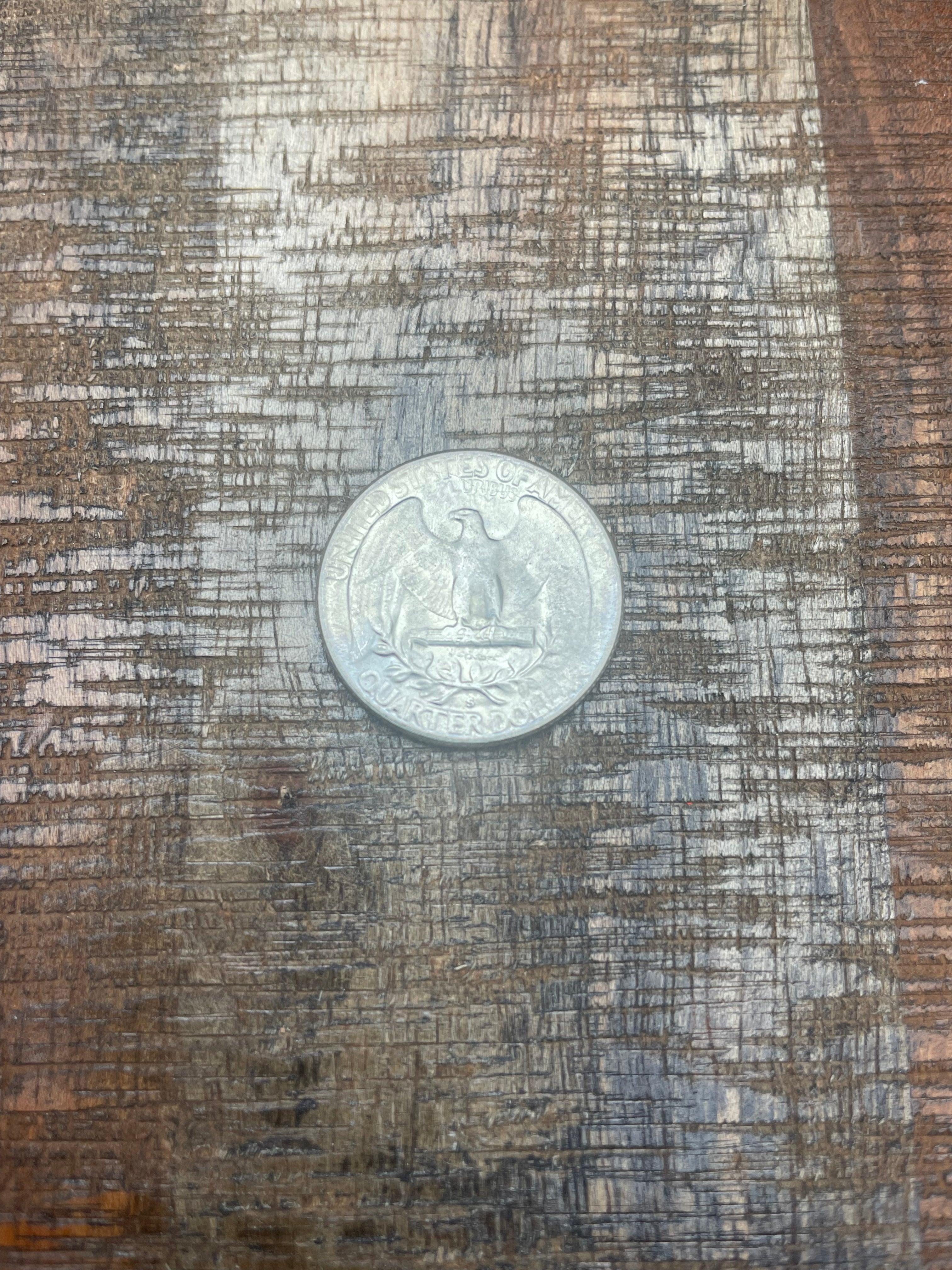 1954-S 25c US Washington Quarter