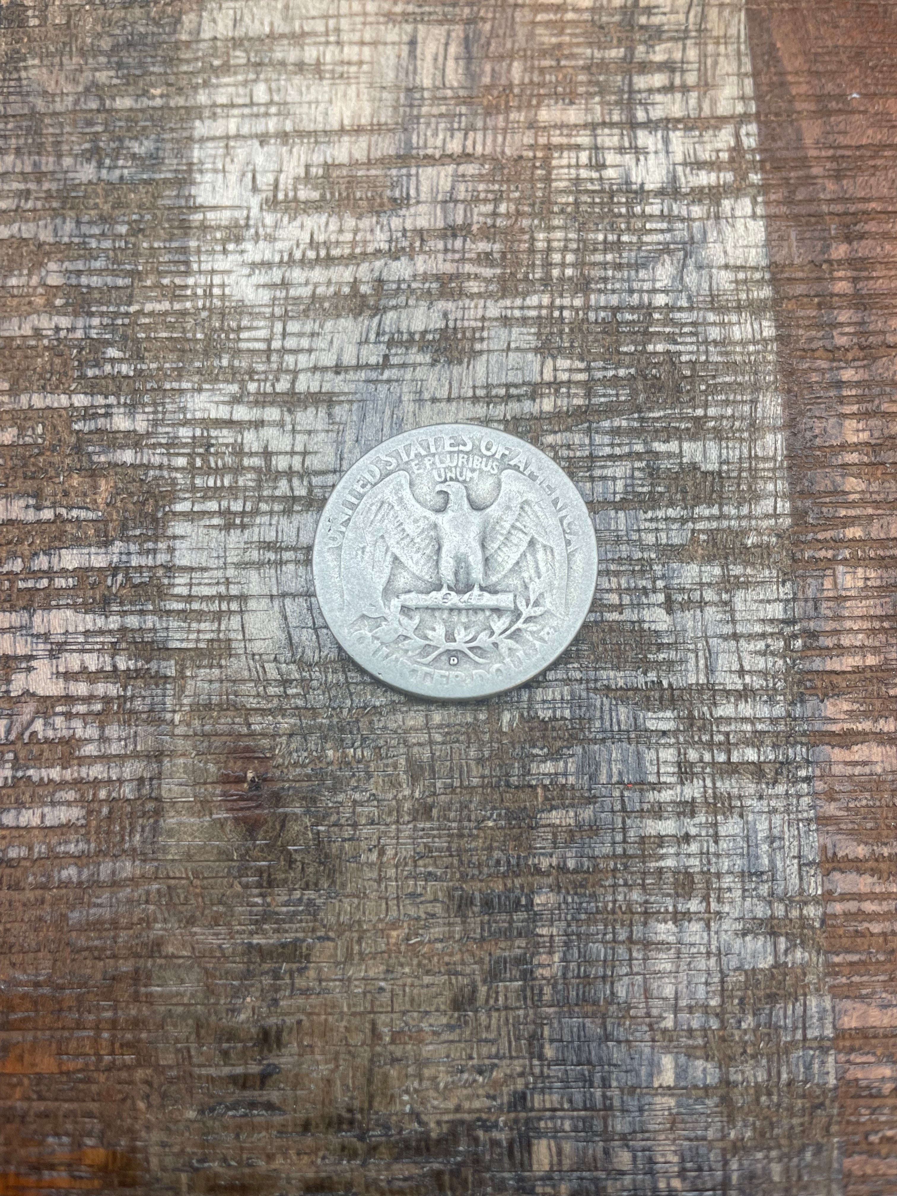 1950-D 25c US Washington Quarter