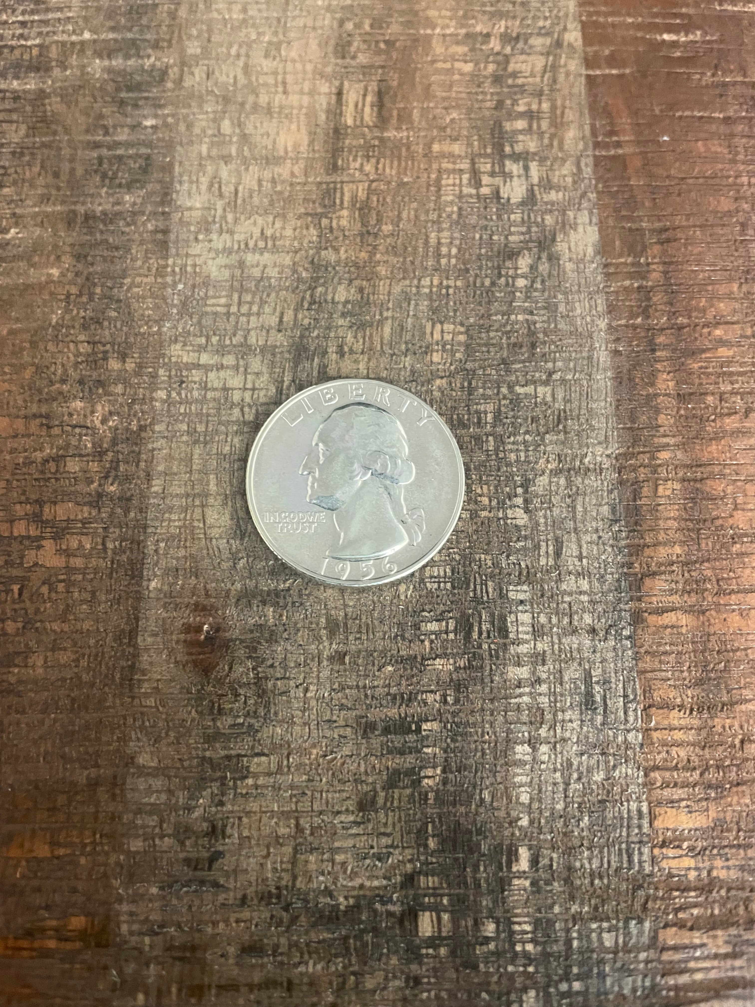 1956 25c US Washington Quarter