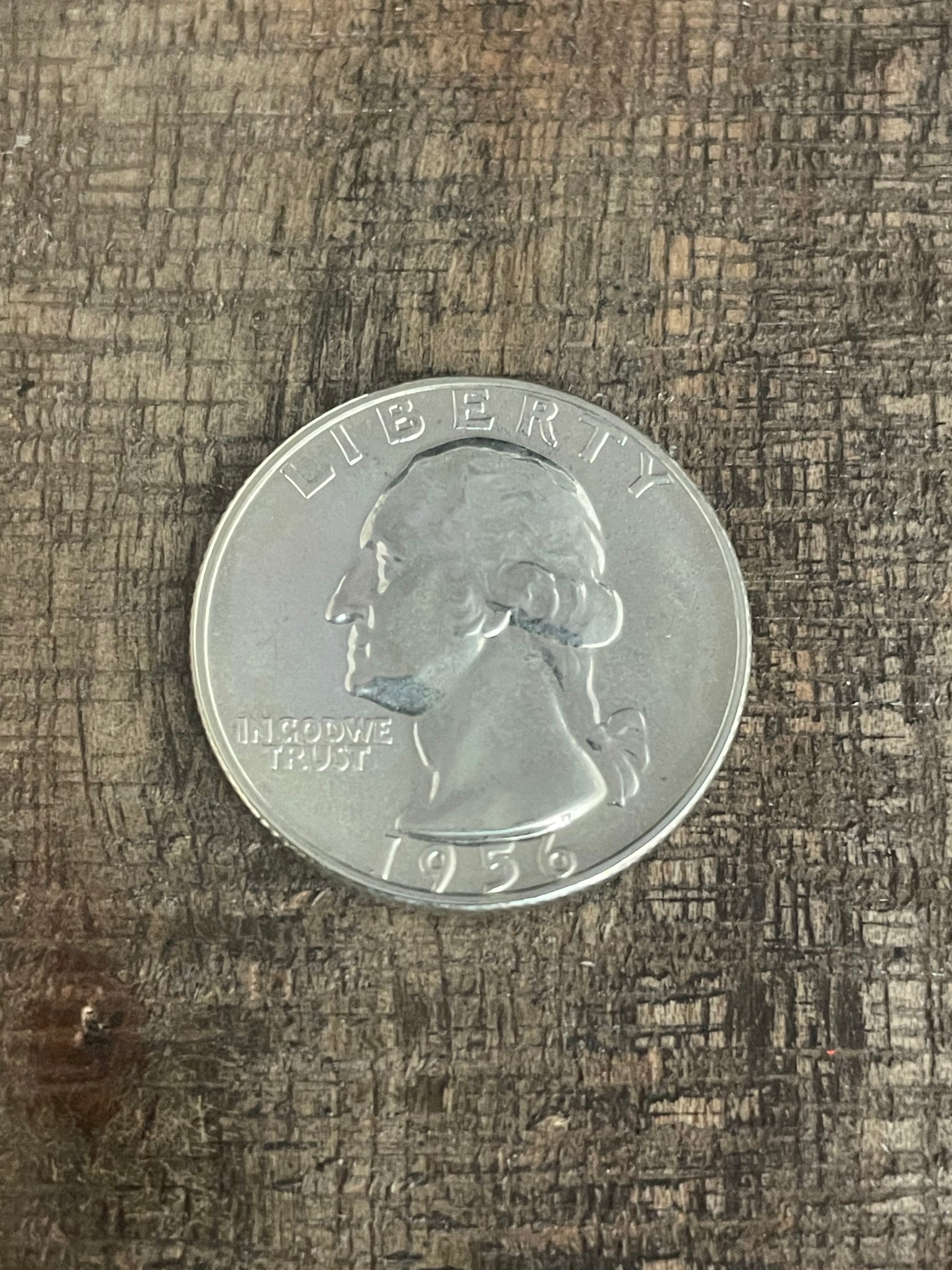 1956 25c US Washington Quarter