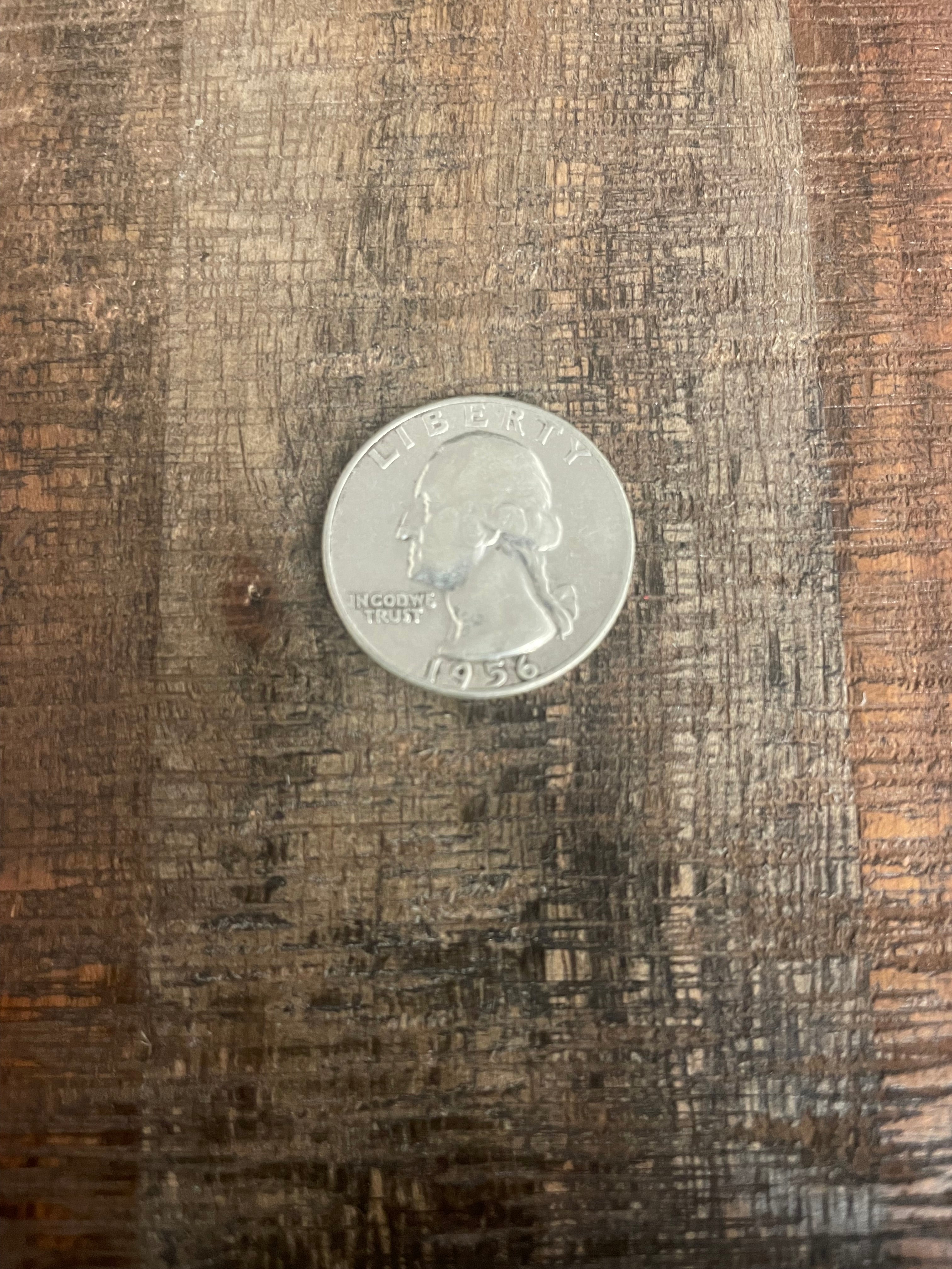 1956 25c US Washington Quarter