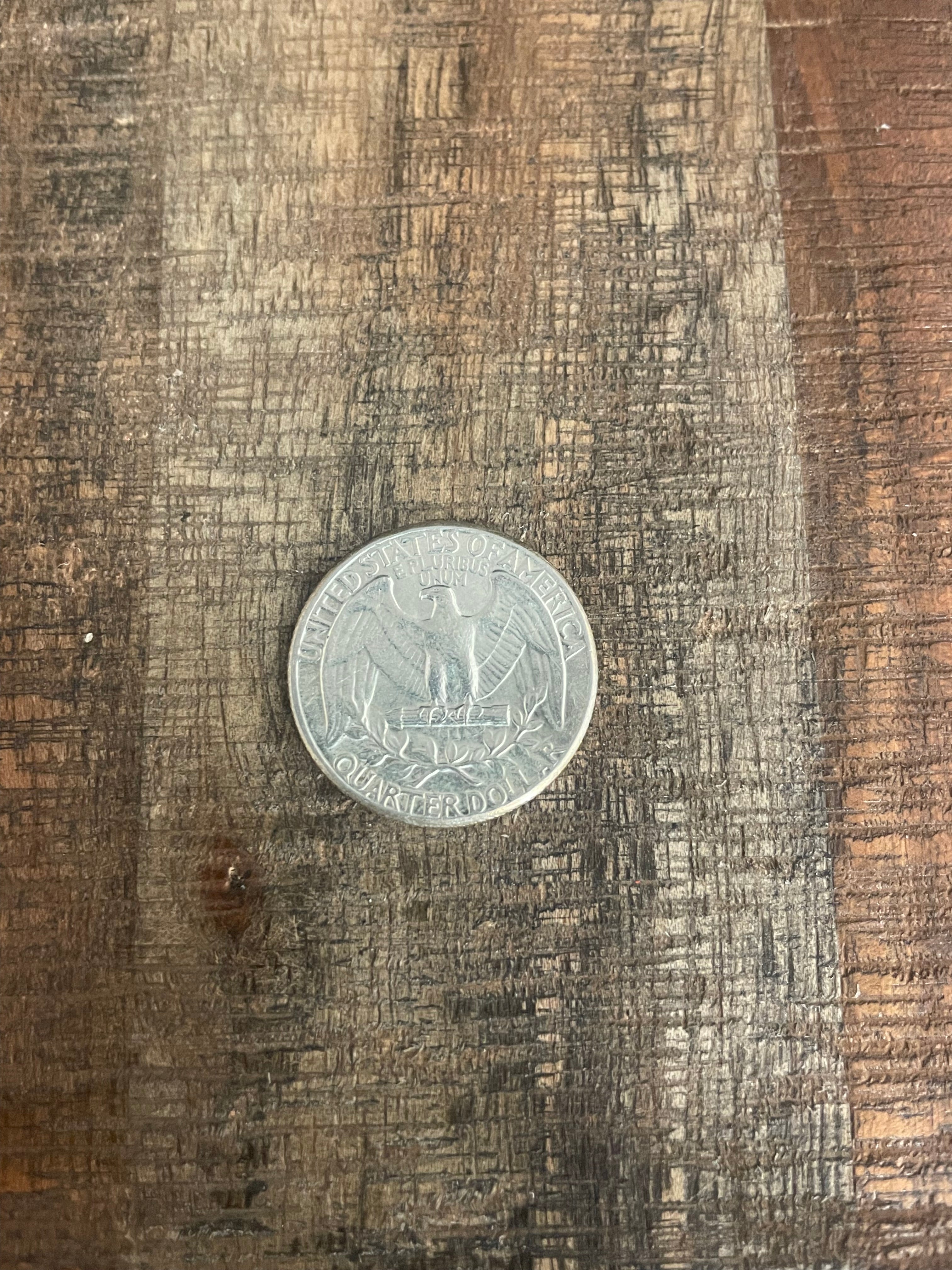 1964 25c US Washington Quarter ~ 90% Silver