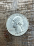 1964-D 25c US Washington Quarter ~ 90% Silver