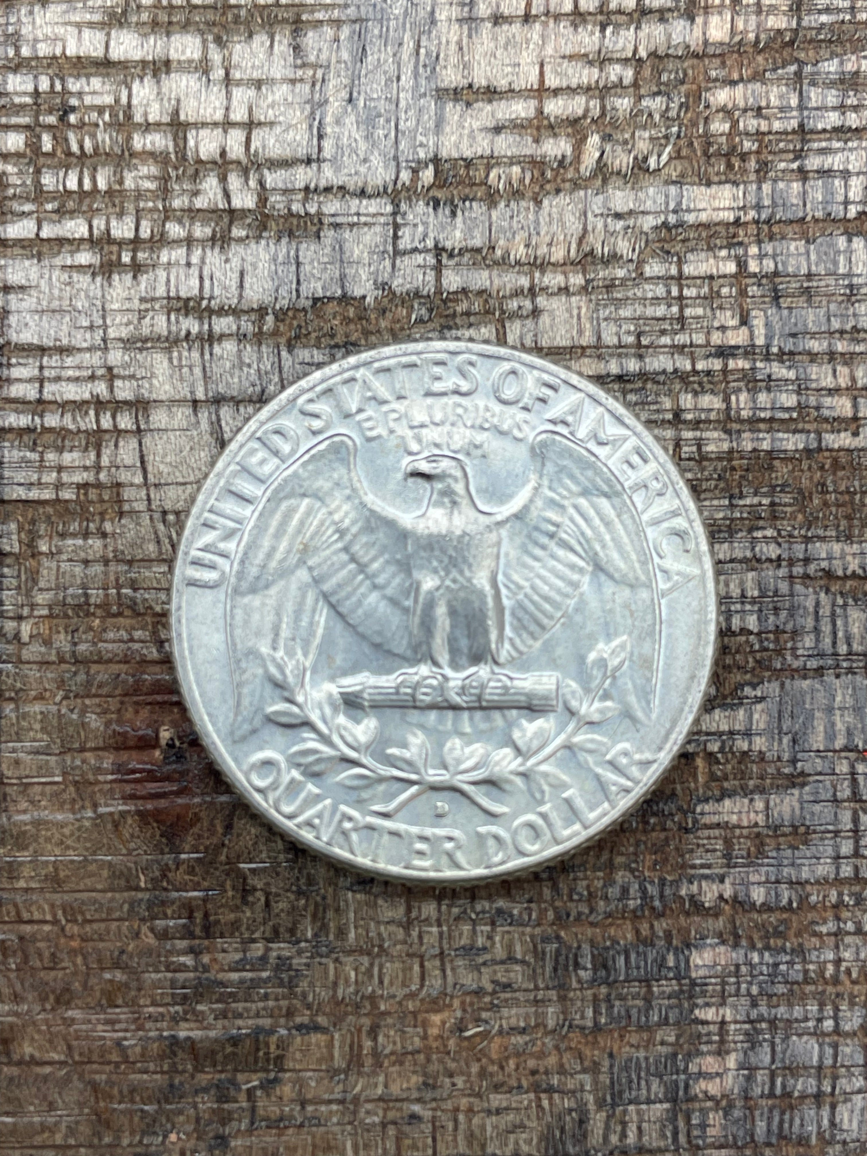 1964-D 25c US Washington Quarter