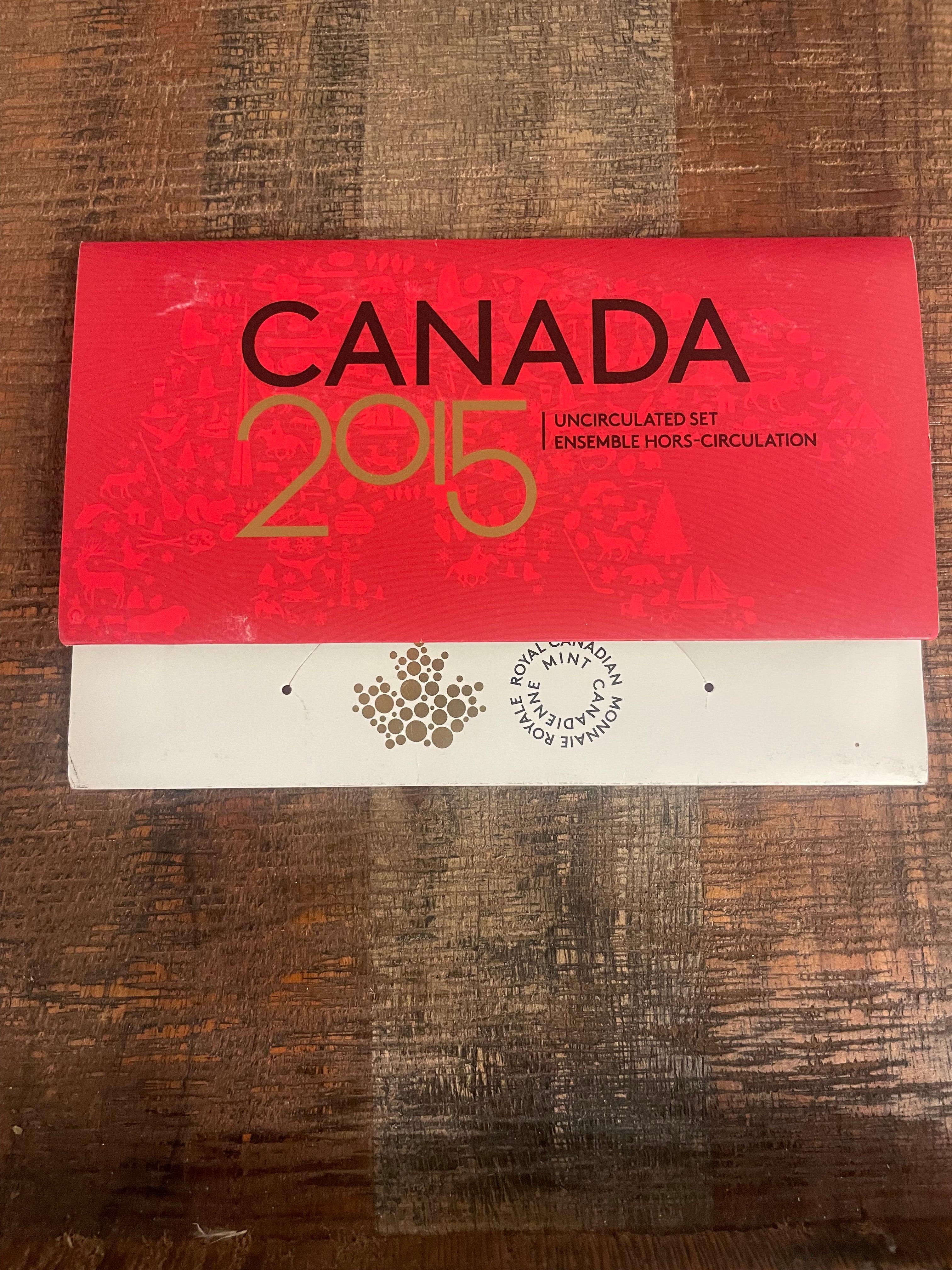 2015 Canada ~ Uncirculated Set ~ Royal Canadian Mint ~ with COA