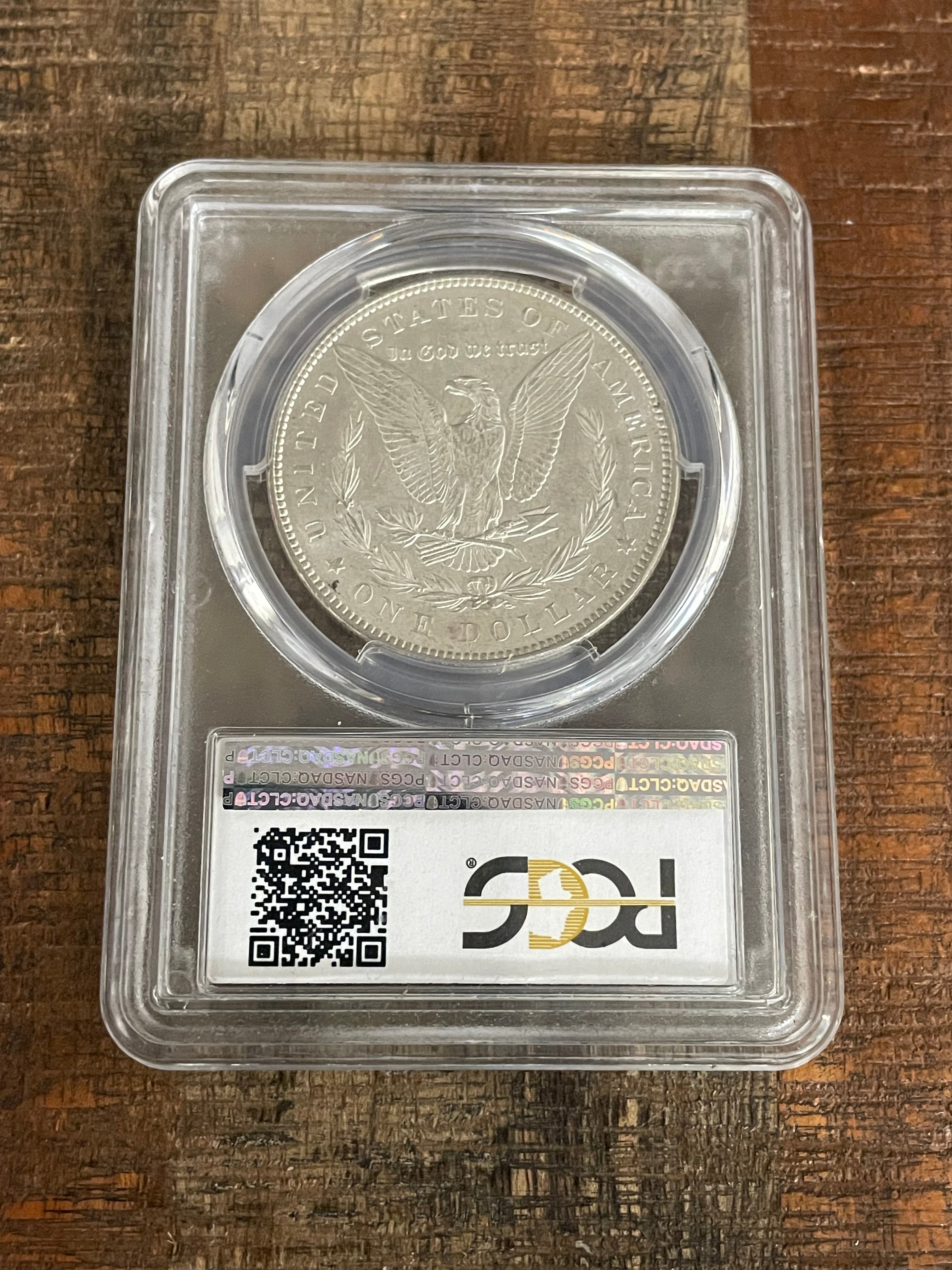 1899 $1 US Morgan Silver Dollar PCGS MS63