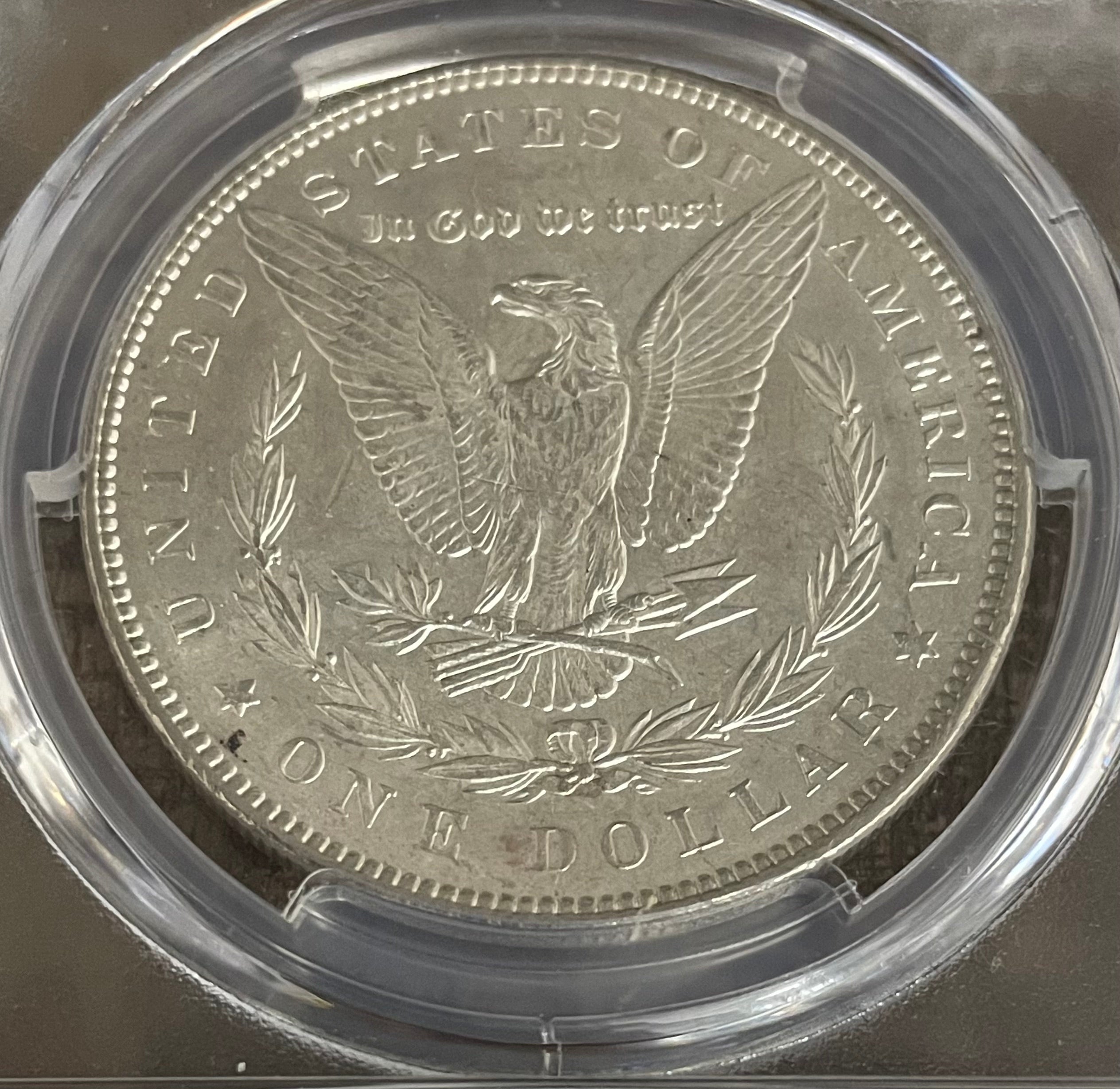 1899 $1 US Morgan Silver Dollar PCGS MS63