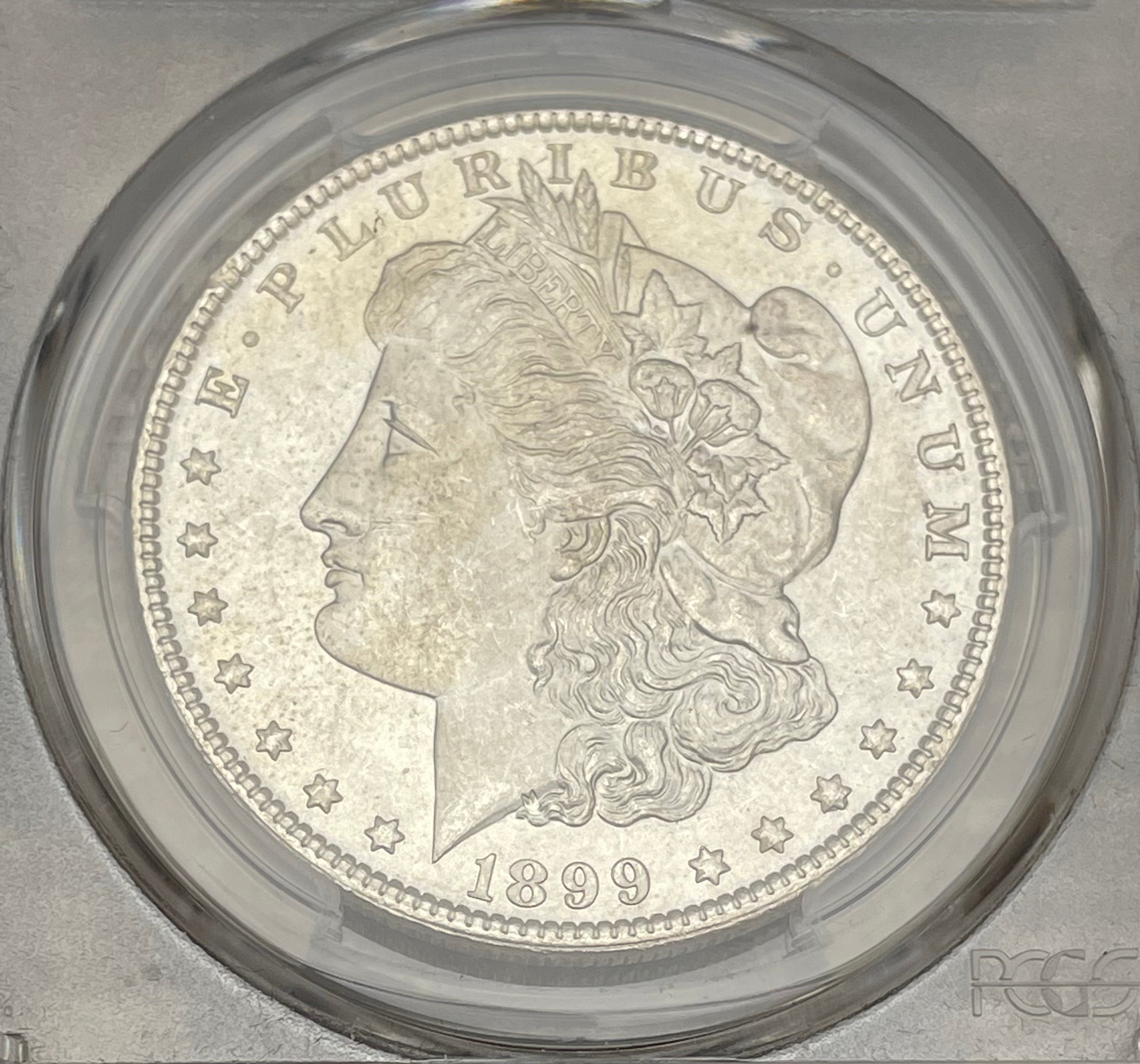 1899 $1 US Morgan Silver Dollar PCGS MS63