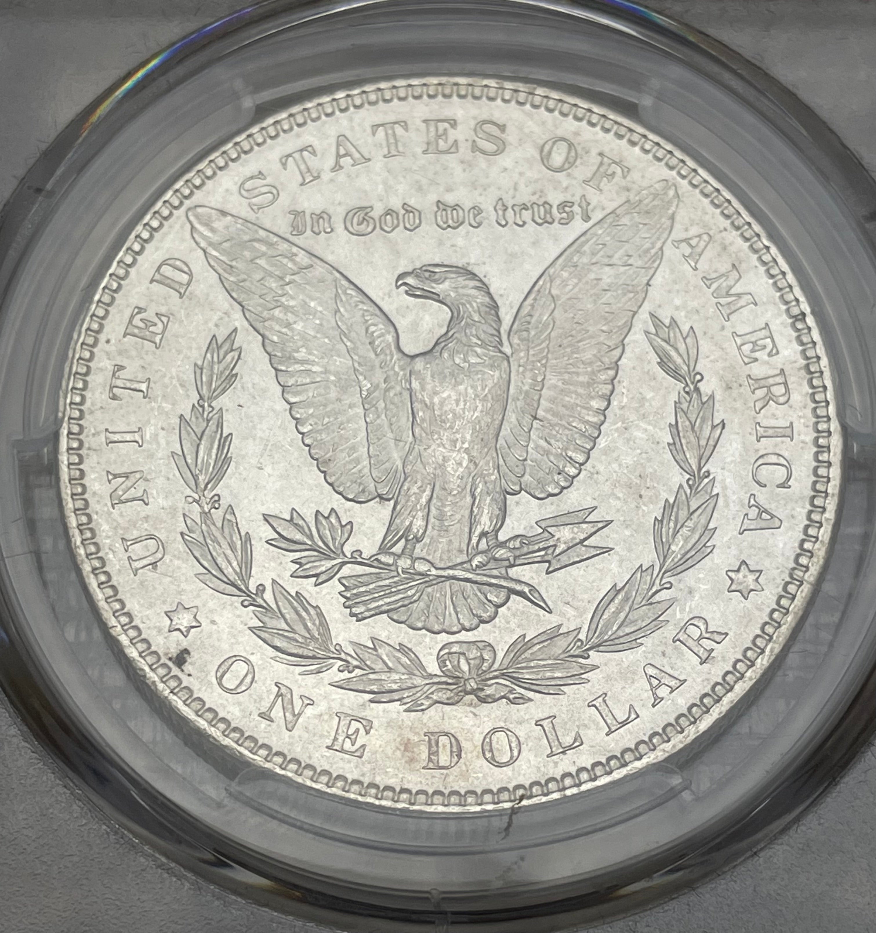 1899 $1 US Morgan Silver Dollar PCGS MS63