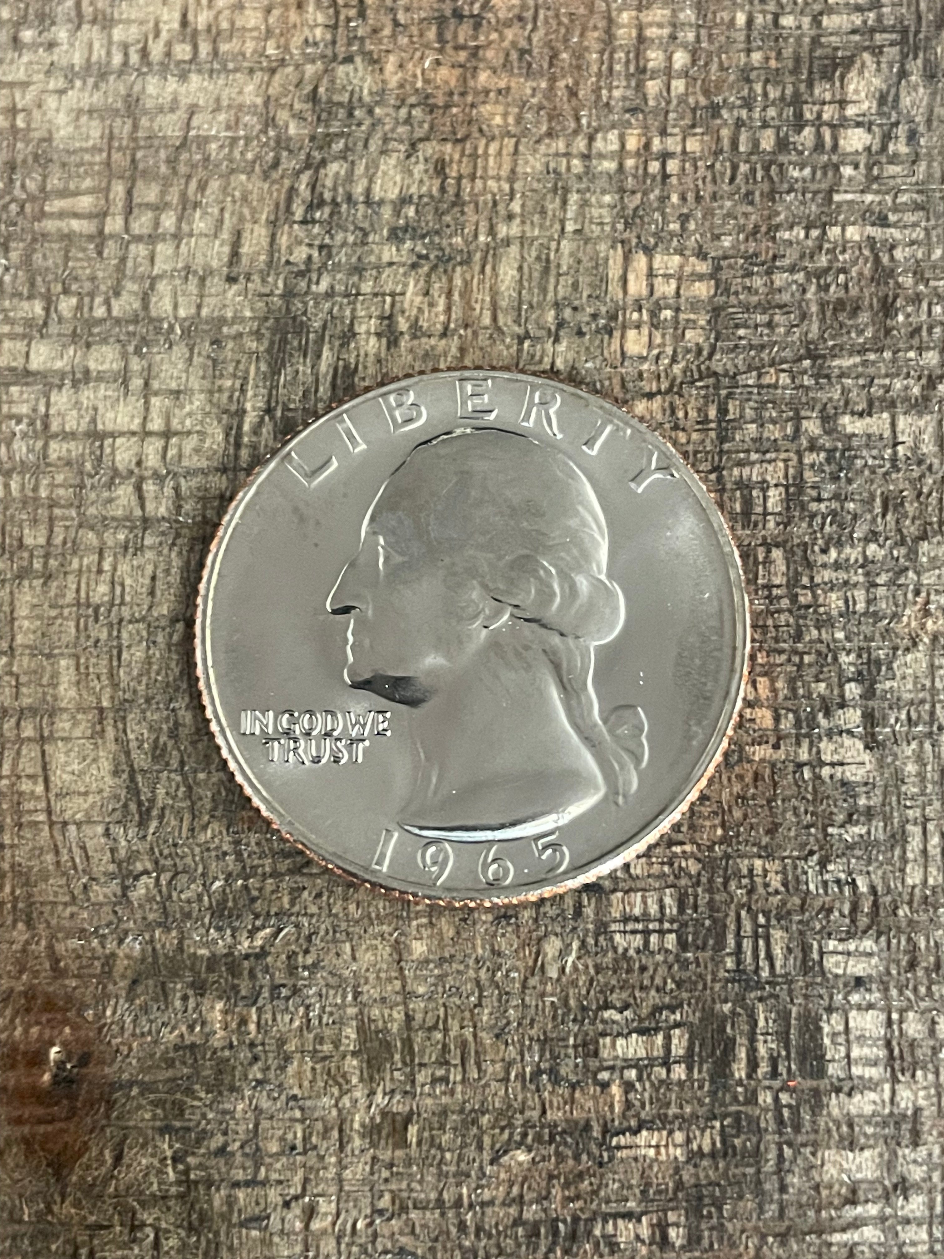 1965 25c US Washington Quarter ~ Special Mint Set Quarter