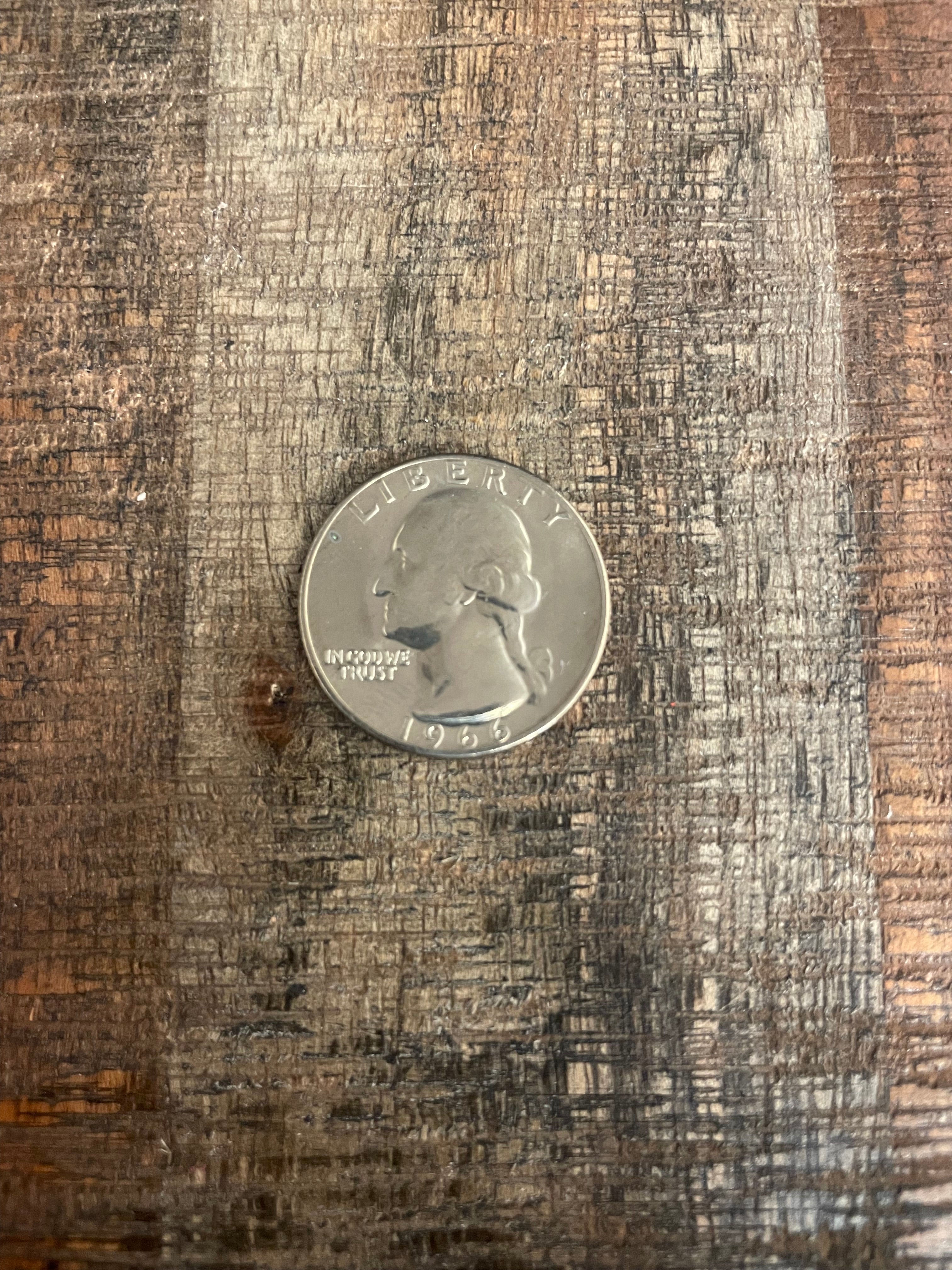 1966 25c US Washington Quarter ~ Special Mint Set Quarter