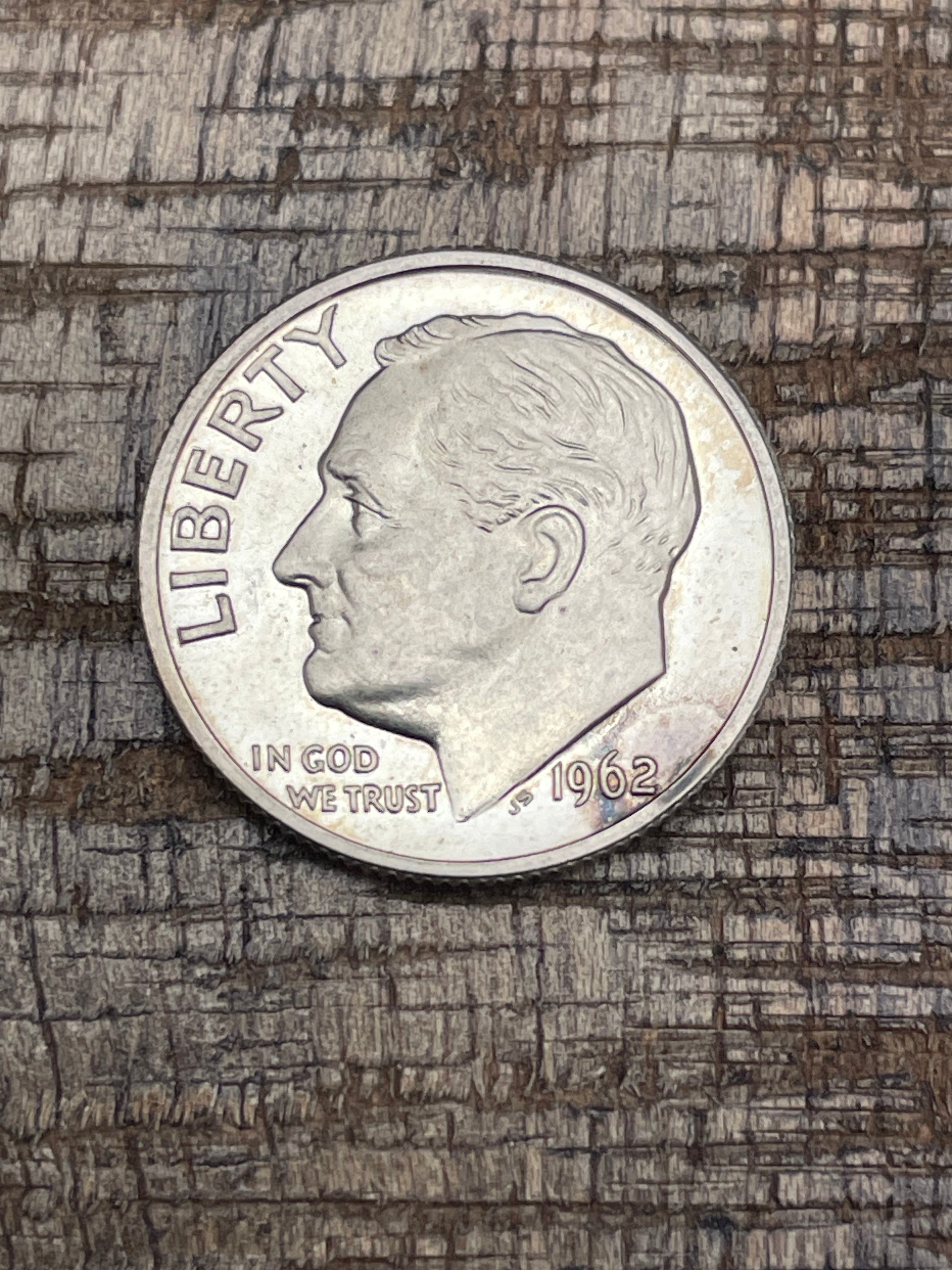 1962 10C Proof Roosevelt Dime
