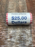 2007 $1 US Presidential Dollar Bank Roll ~ Thomas Jefferson ~ Set of 25