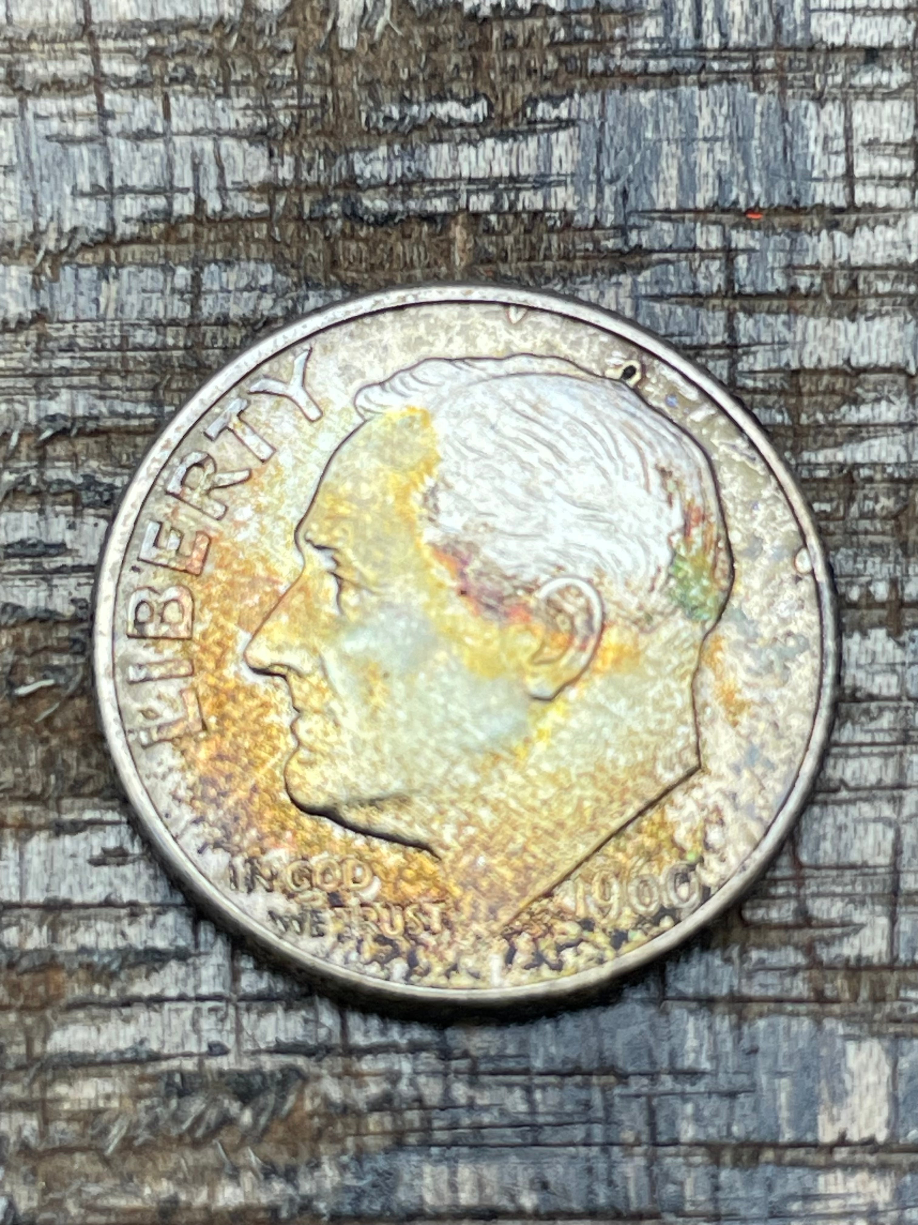 1960-D 10C US Roosevelt Dime