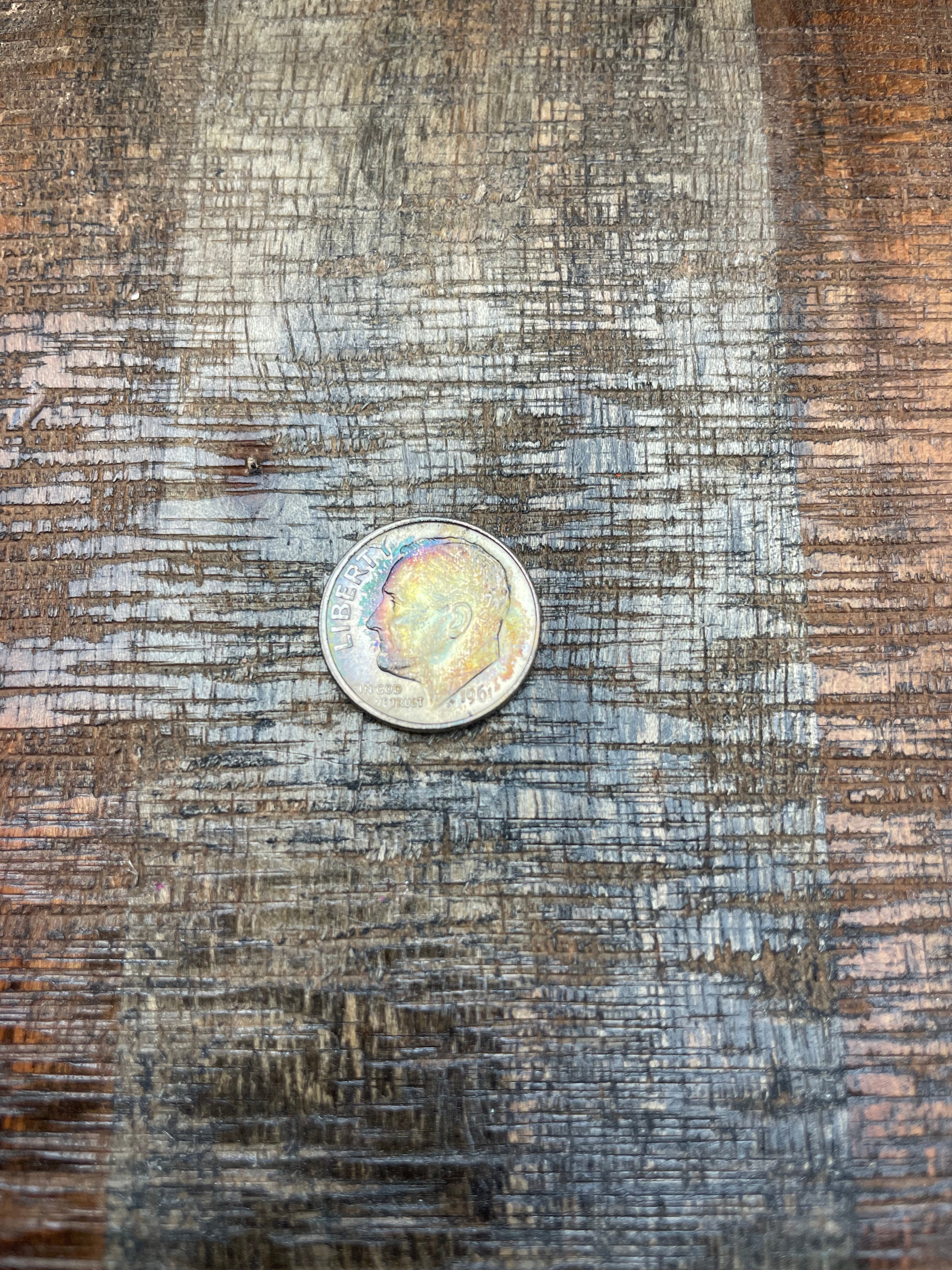 1961 10C US Roosevelt Dime