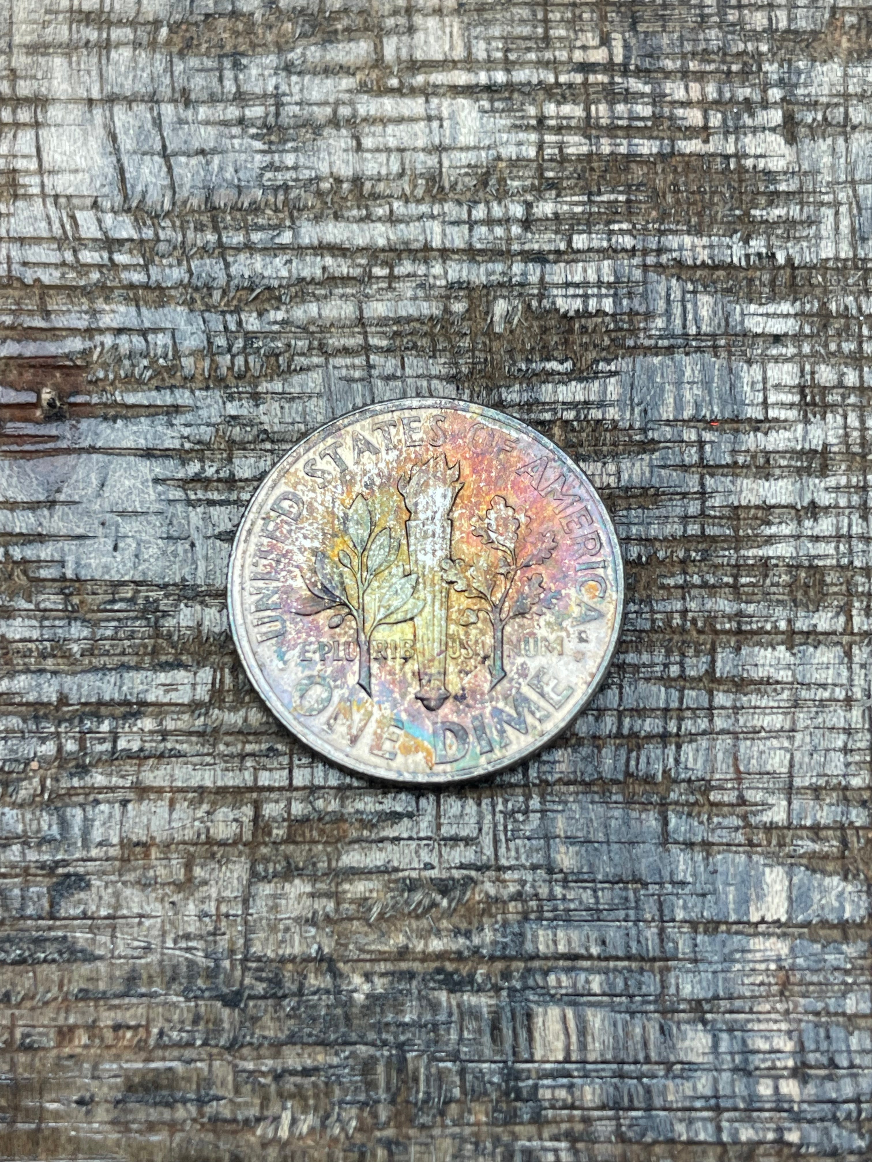 1961 10C US Roosevelt Dime