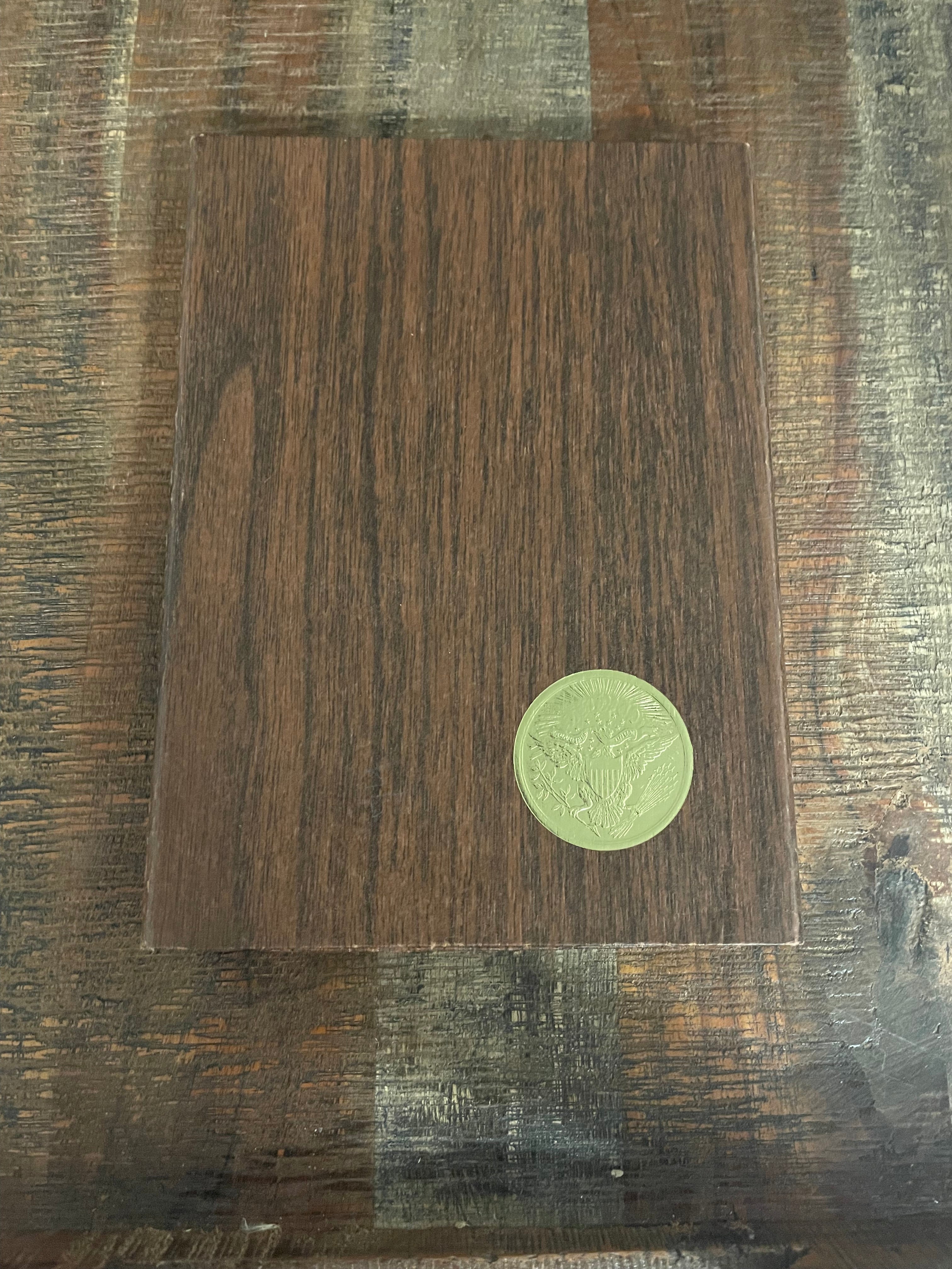 1974-S $1 US Eisenhower Proof Dollar 40% Silver ~ Brown Ike ~ OGP