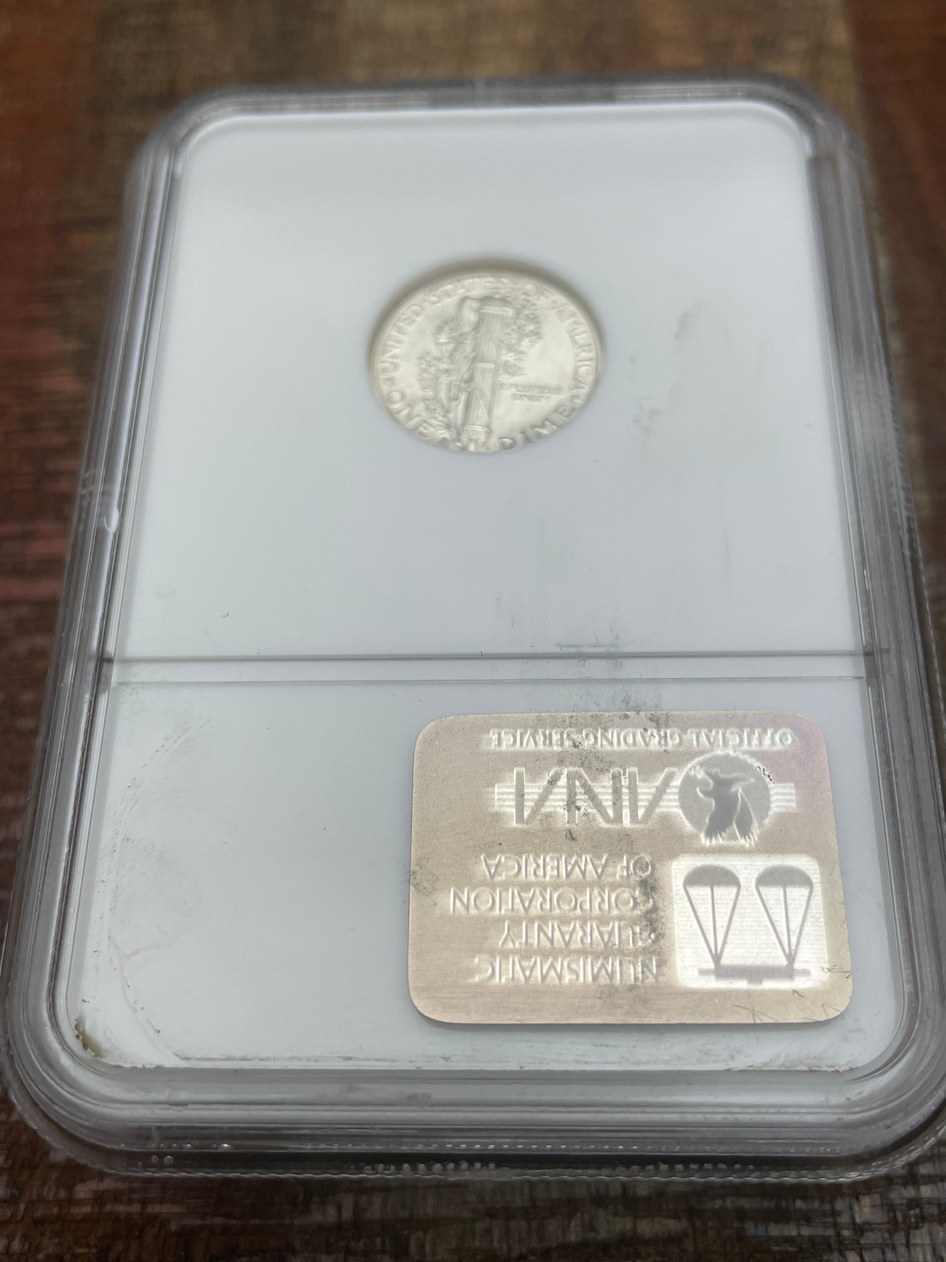 1937 D 10C Mercury Dime ~ NGC MS66 FB