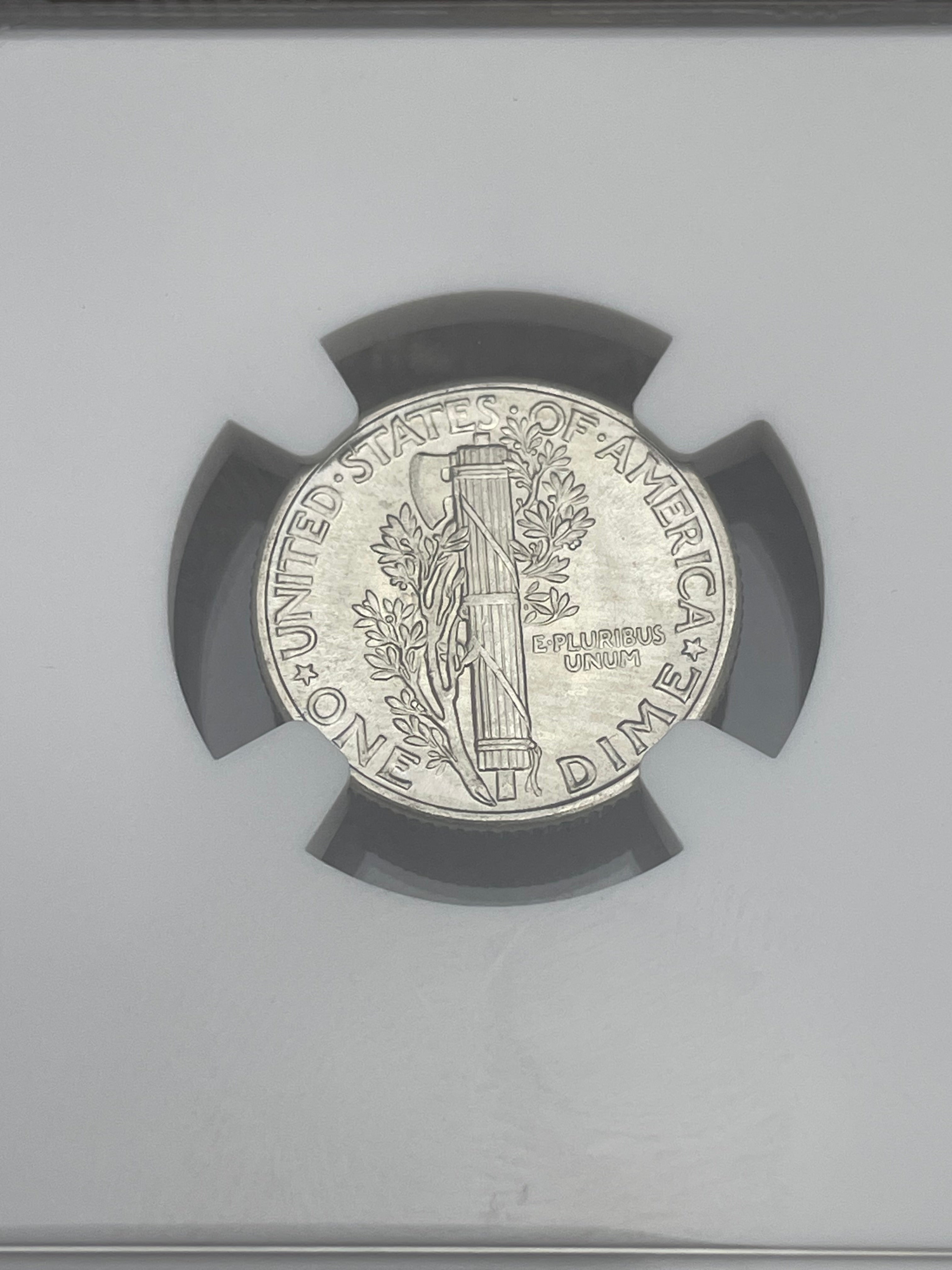 1939 10C Mercury Dime ~ NGC MS66
