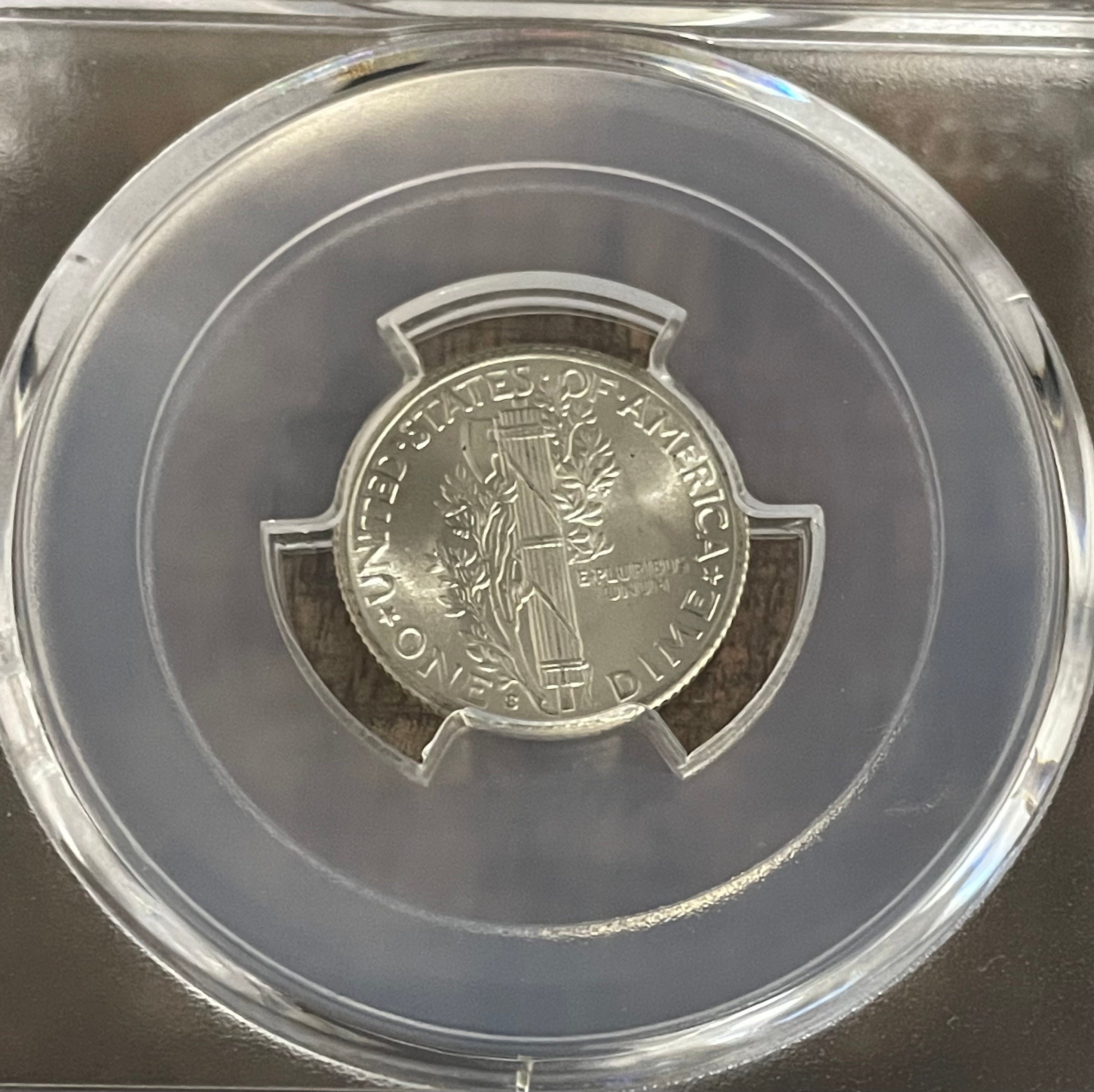 1938-S 10C Mercury Dime ~ PCGS MS66 FB