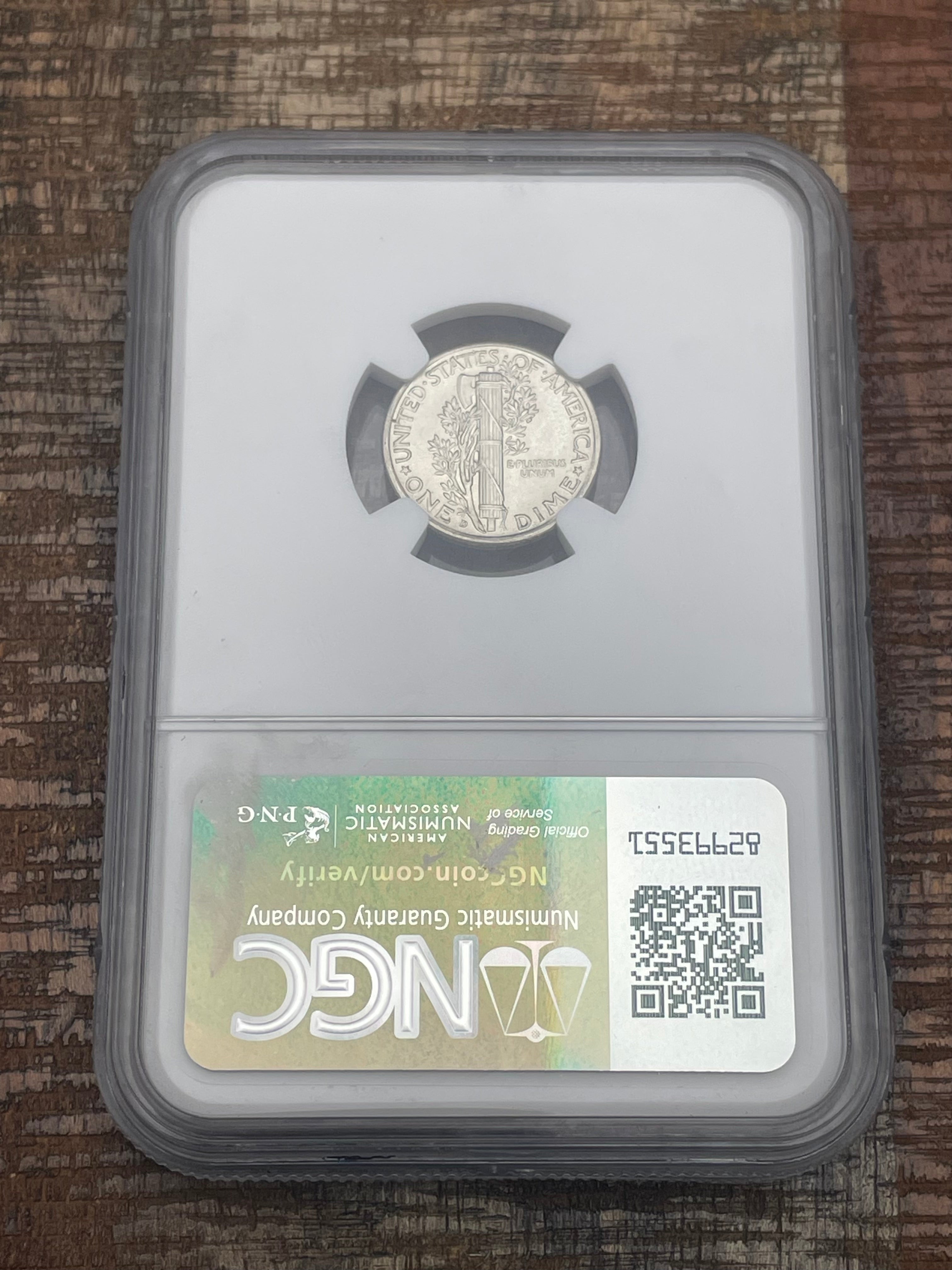 1940-D US 10c Mercury Dime NGC MS66 FB