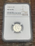 1942-S US 10c Mercury Dime NGC MS66 FB