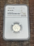 1943-D US 10c Mercury Dime NGC MS66 FB