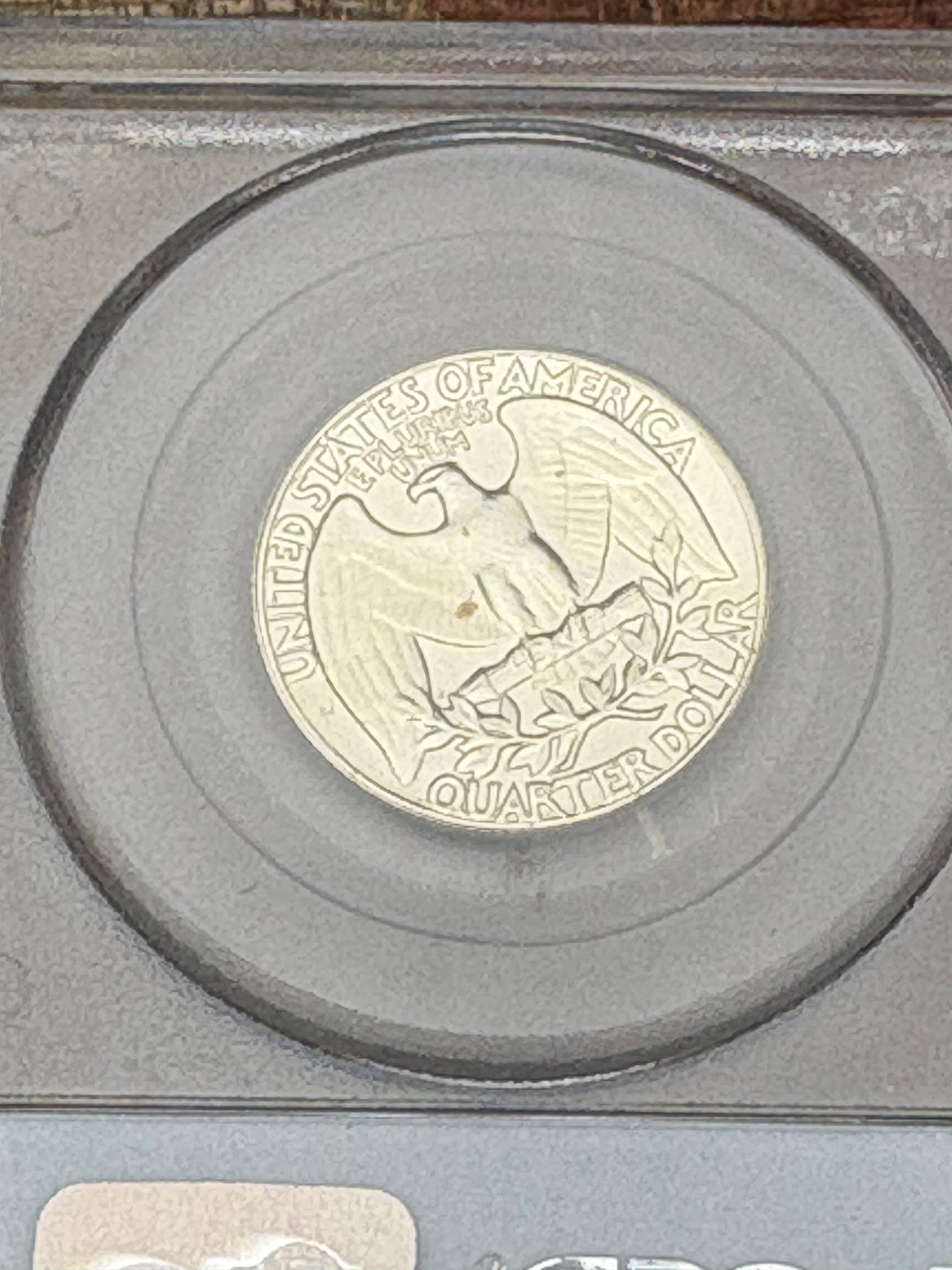 1964 25C US Washington Quarter  ~ PCGS PR65