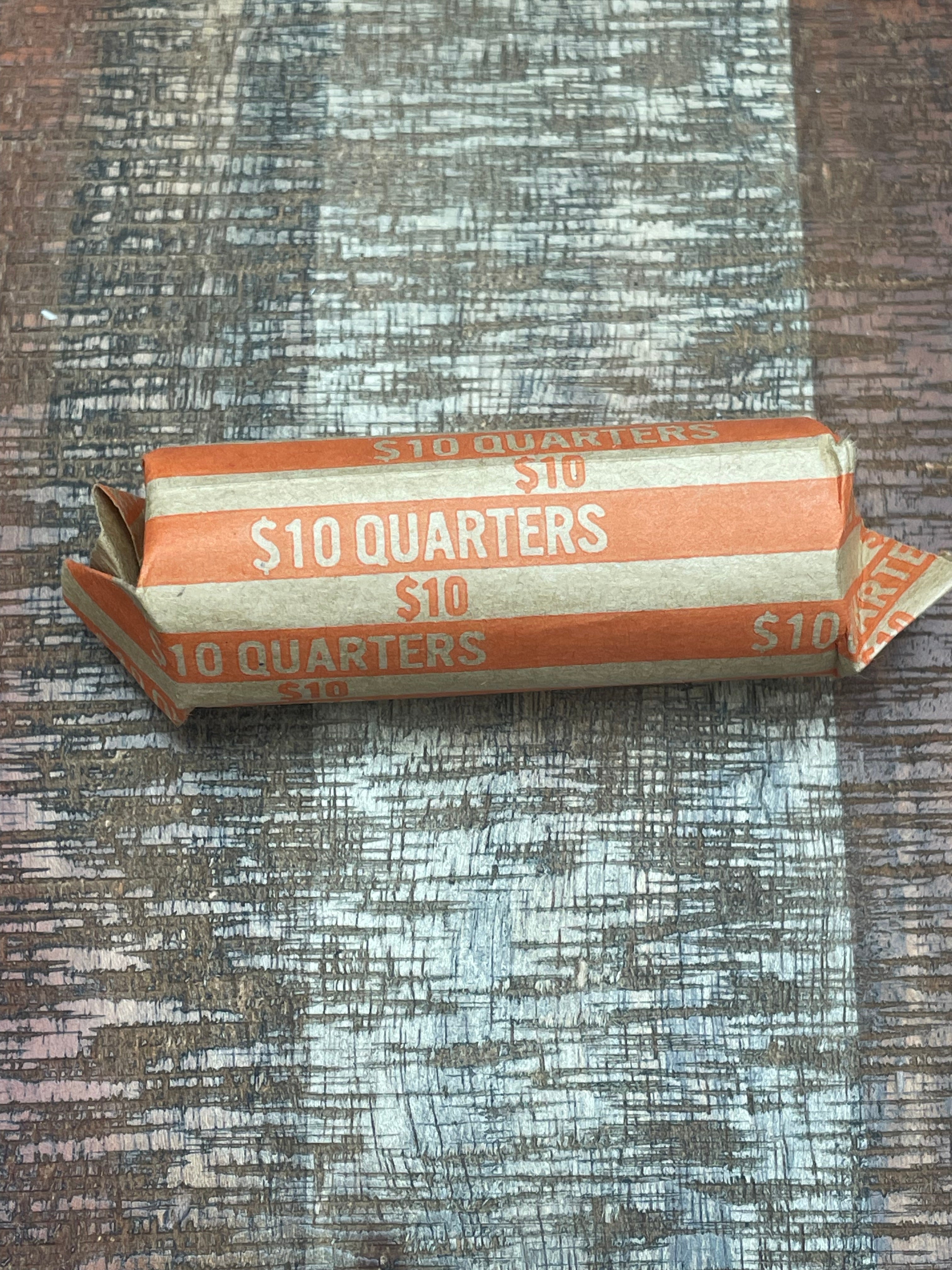 1930-1939 $10 Roll of Quarters - 90% Silver - 40 Quarters~Mixed Dates all from the 30's