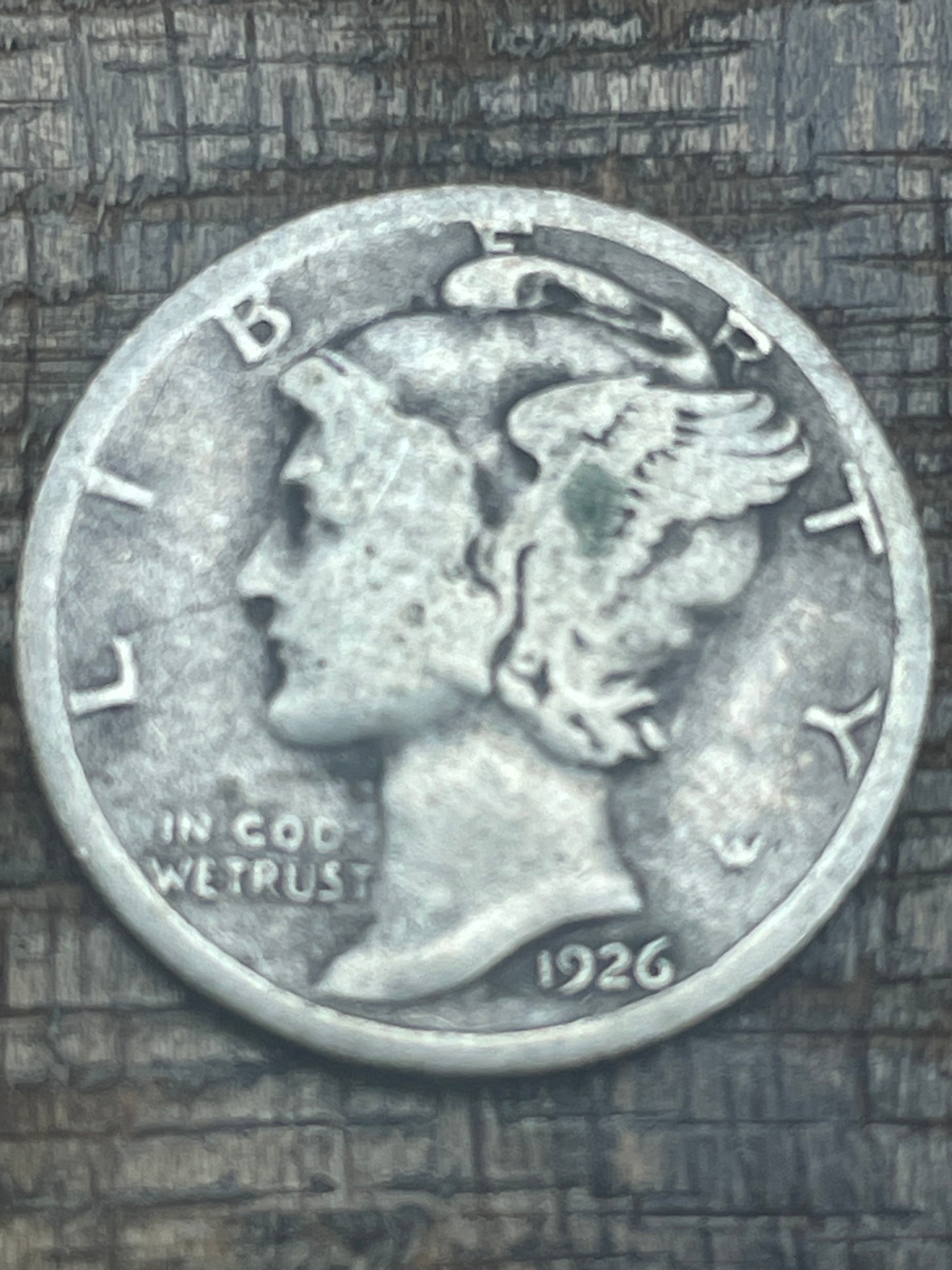 1926-S 10c US Mercury Dime ~ 90% silver